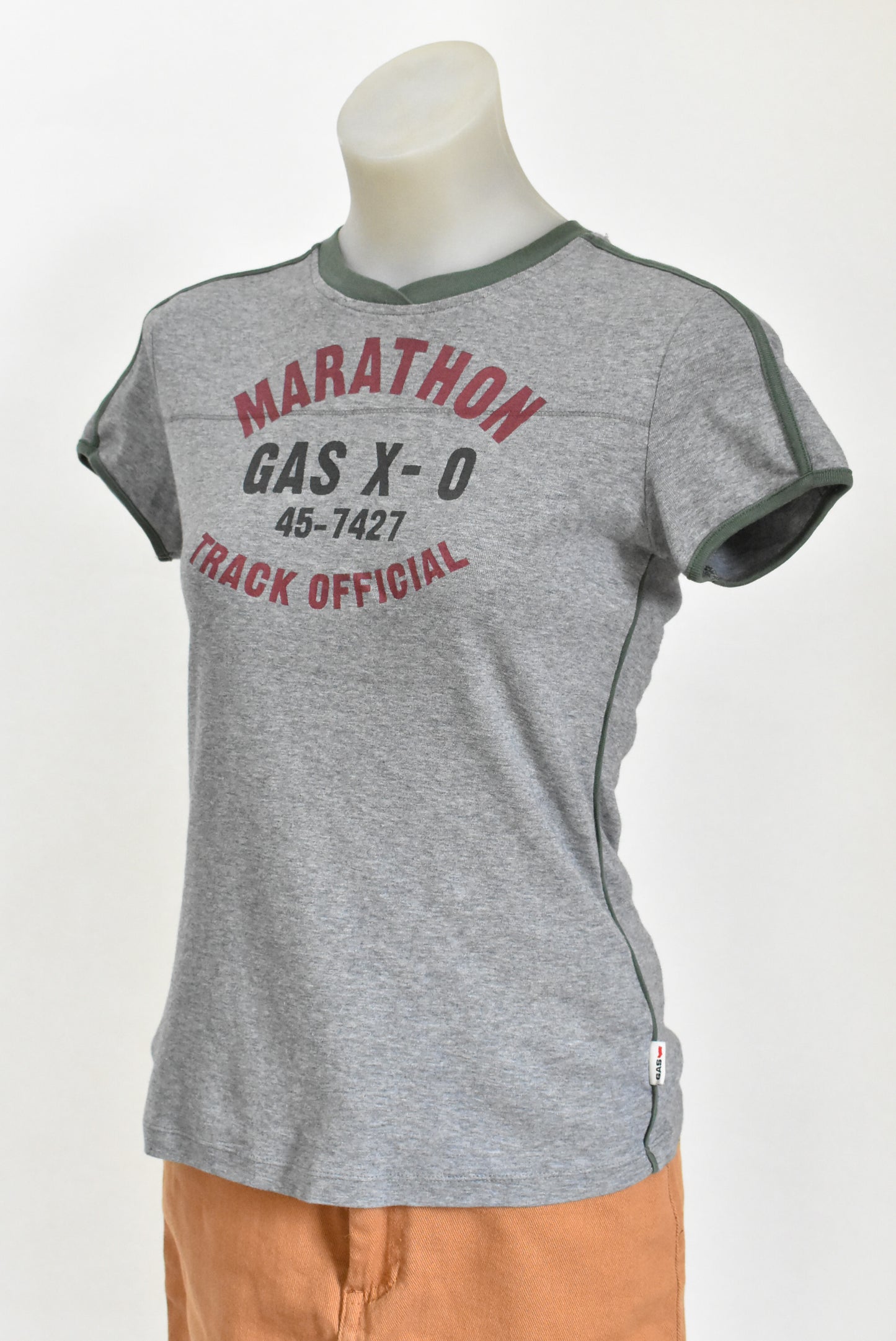Gas 'track official' t-shirt, M
