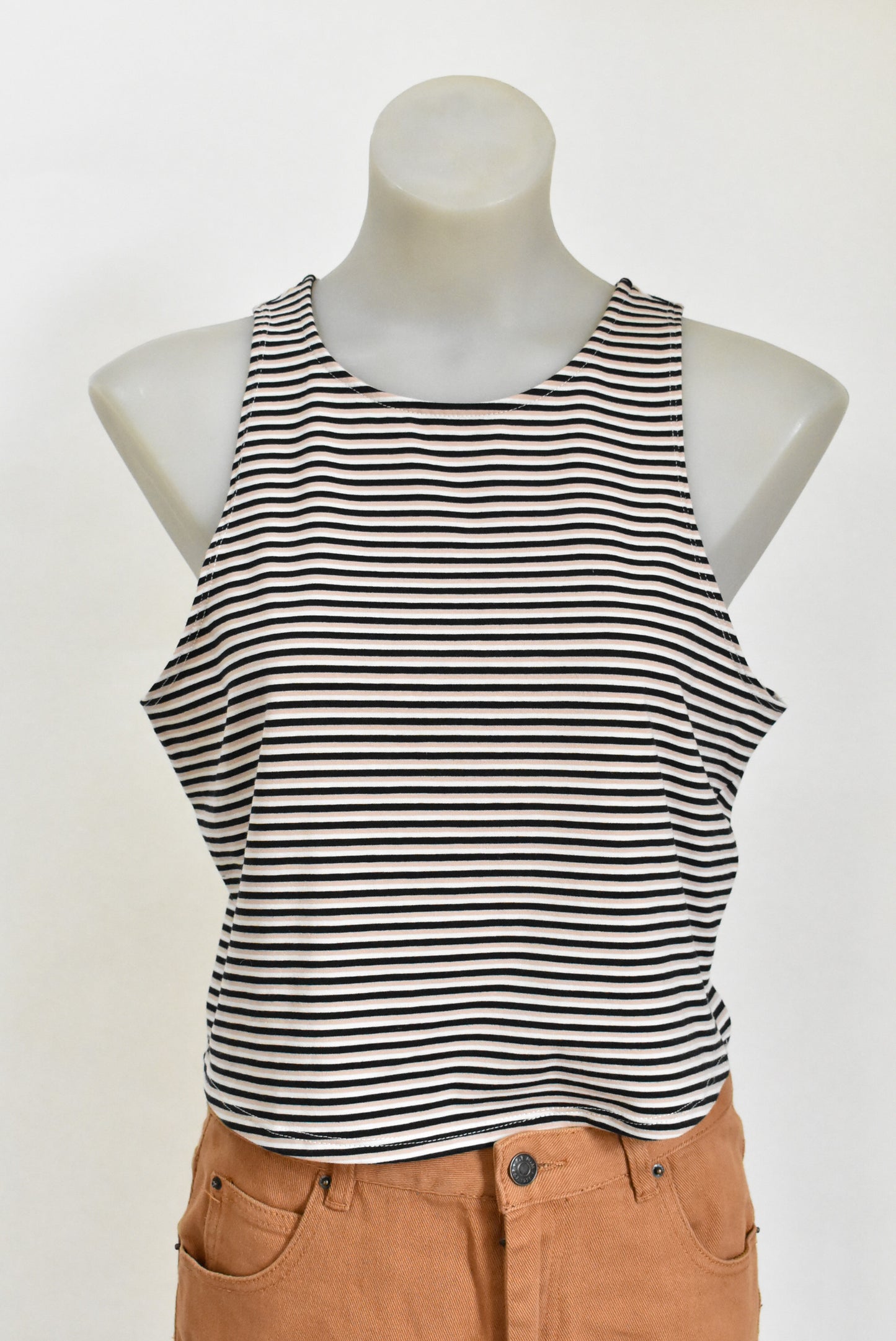 Dotti stripy top, M