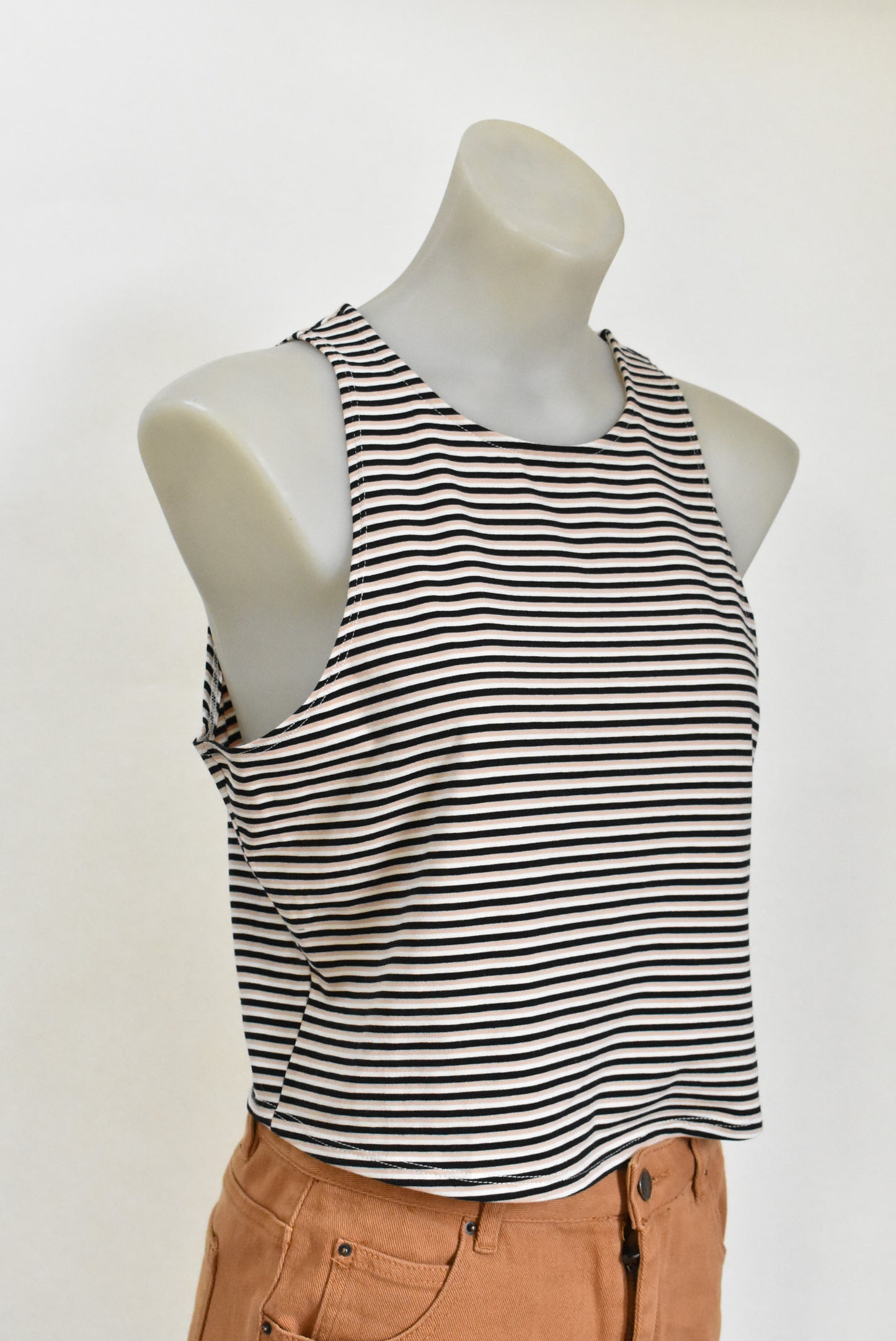Dotti stripy top, M