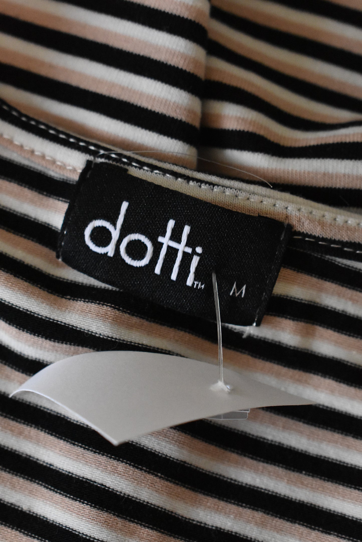 Dotti stripy top, M