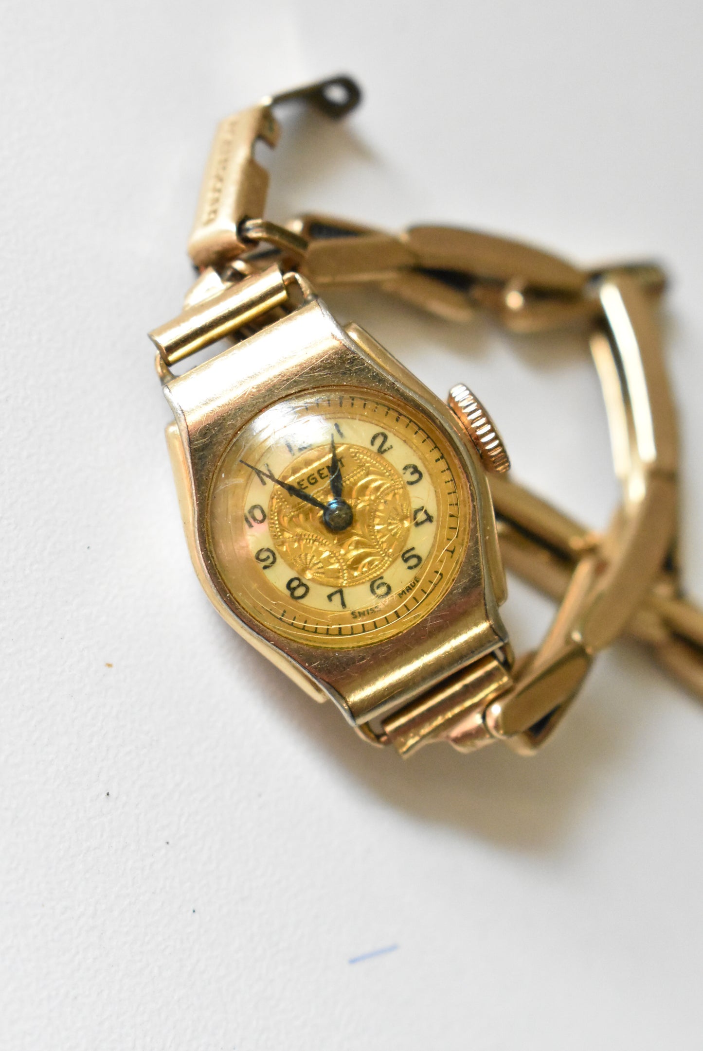 Vintage Regent 9ct rolled gold Swiss made watch