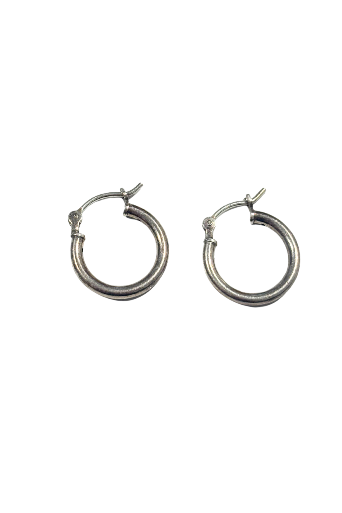 925 Silver sleeper hoop earrings