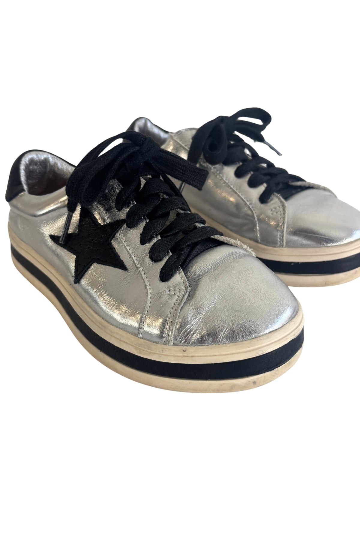 Deuce proudly NZ silver star sneakers, 36