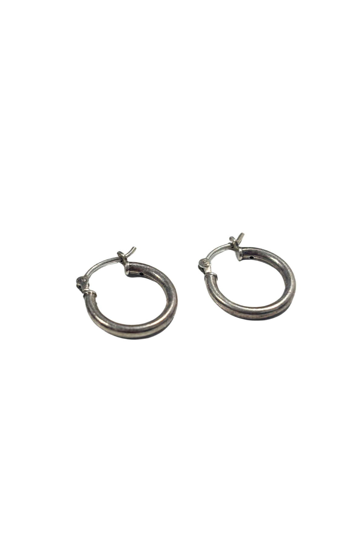 925 Silver sleeper hoop earrings