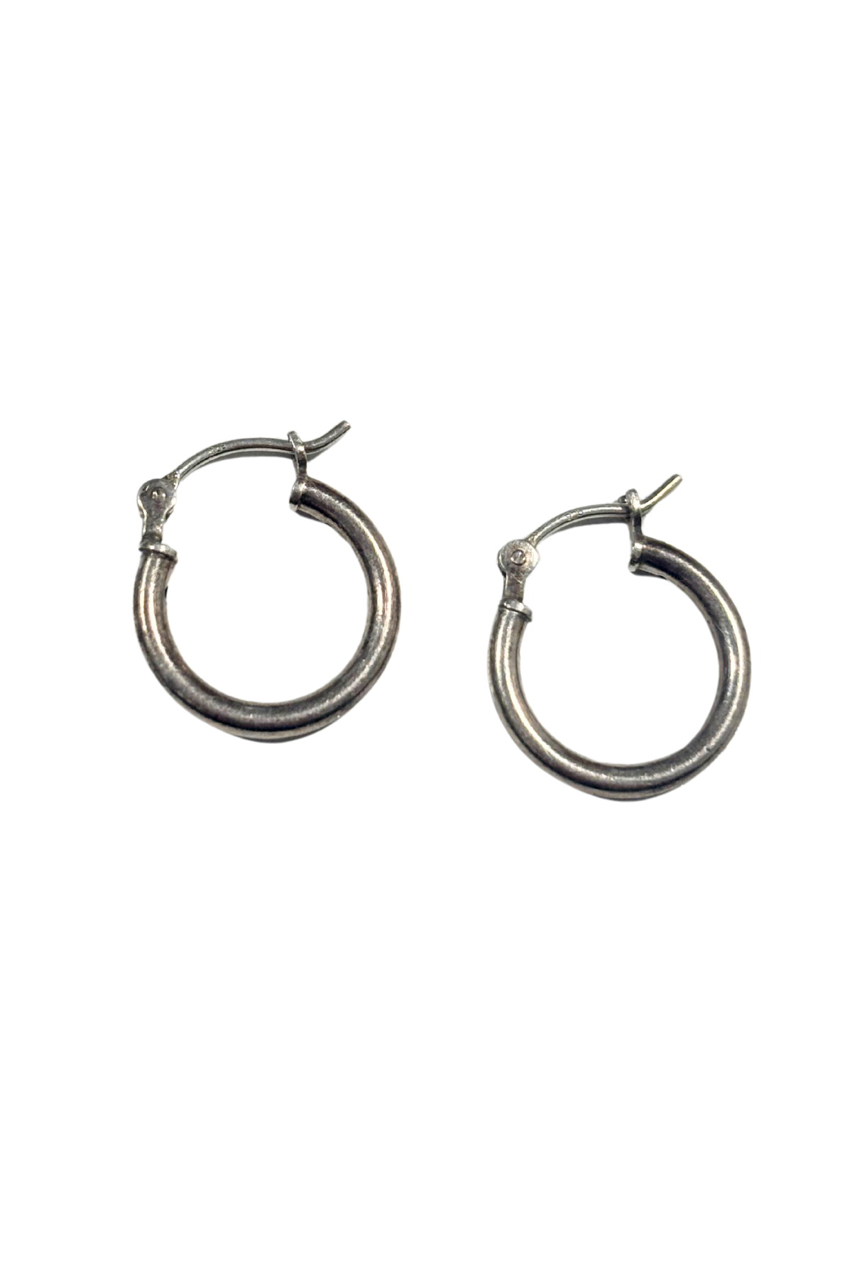 925 Silver sleeper hoop earrings