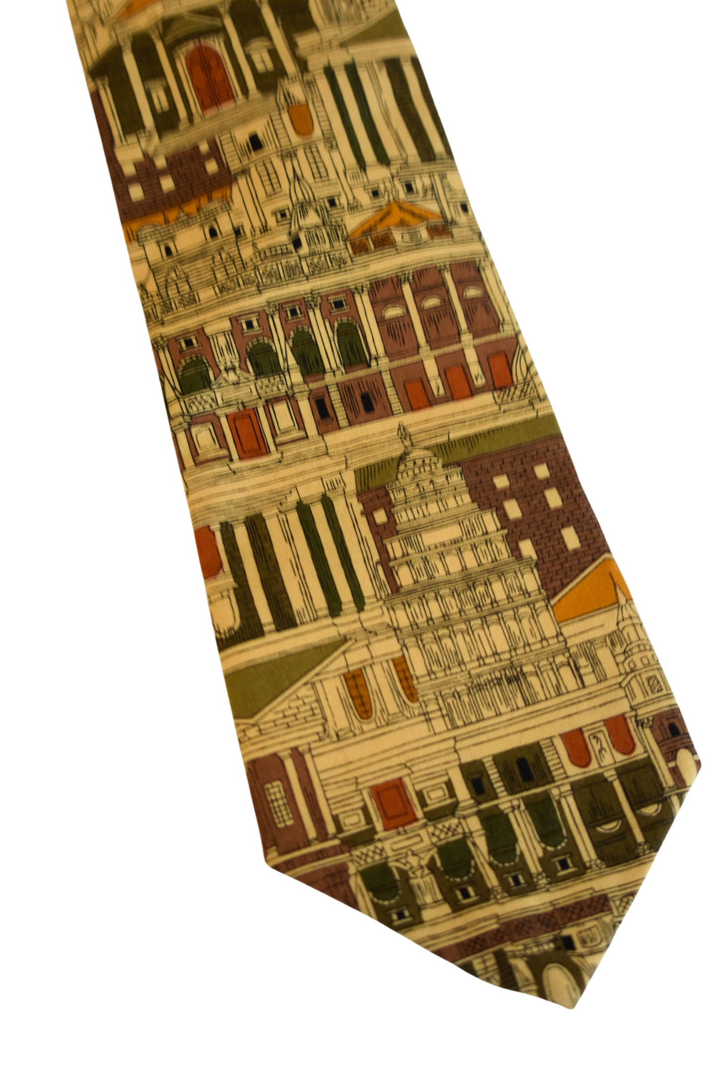 Rixon Groove NZ made architecture cotton tie