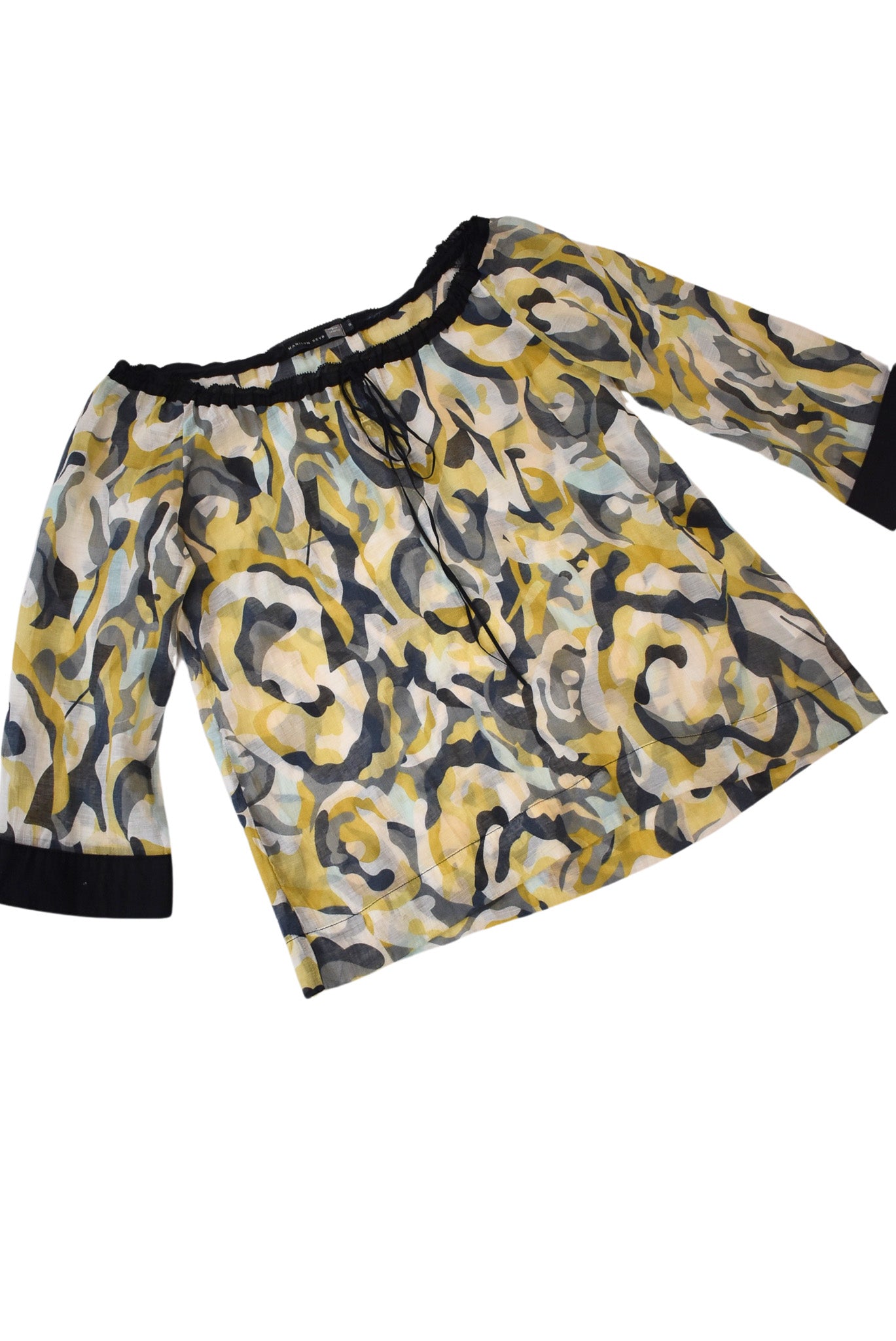 Marilyn Seyb lightweight cotton blouse, 8