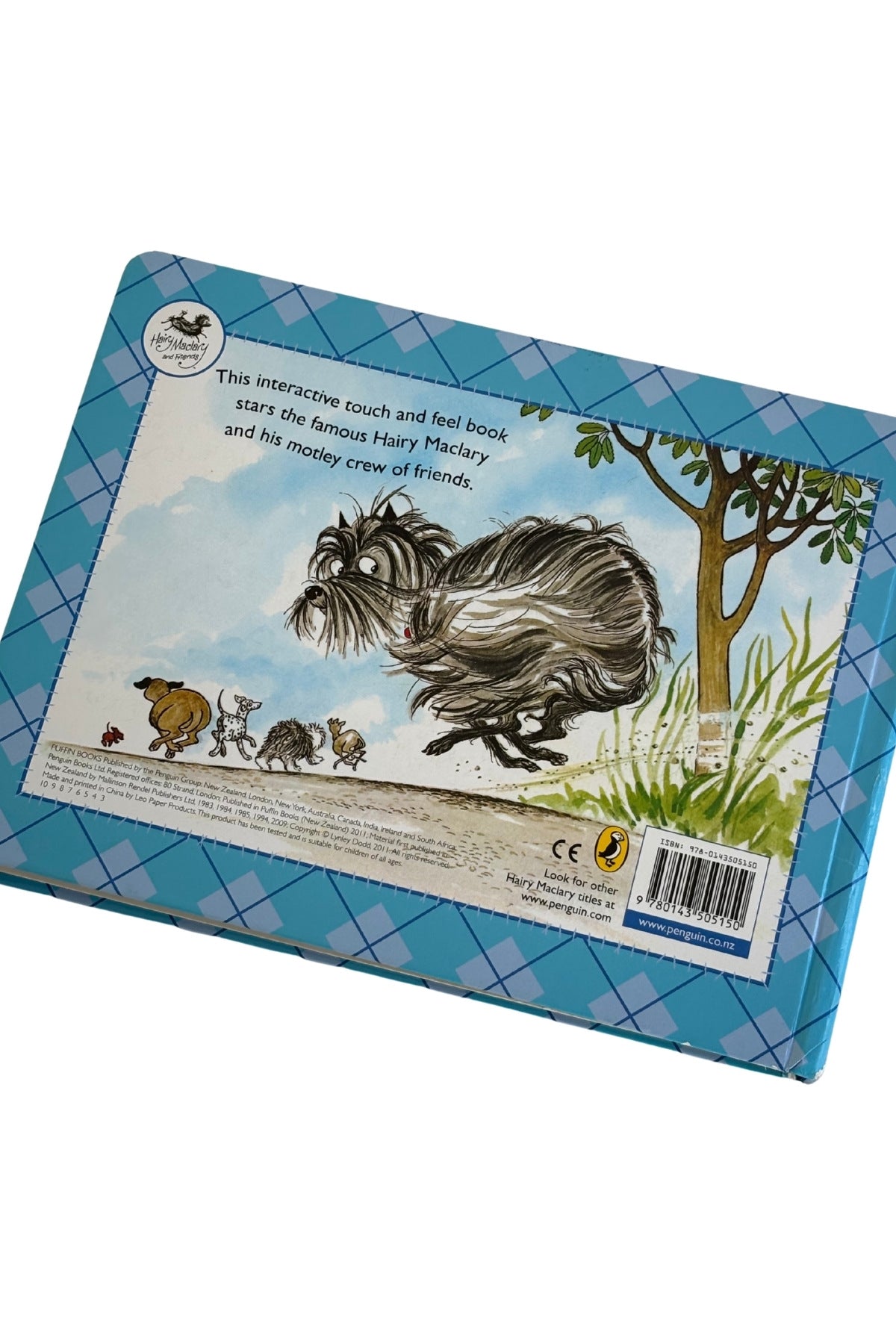 Hairy Maclary + Friends a touch and feel book