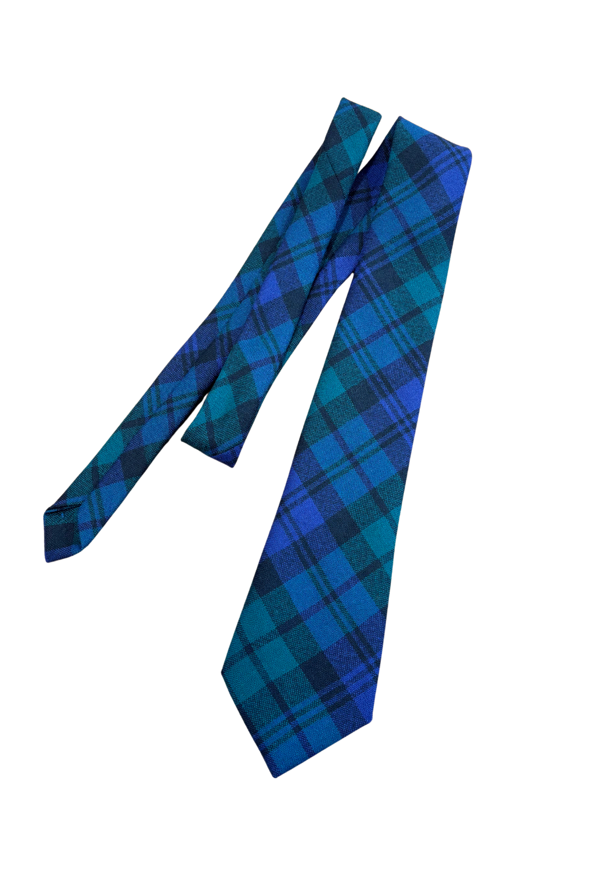 Scottish made pure new wool tartan tie