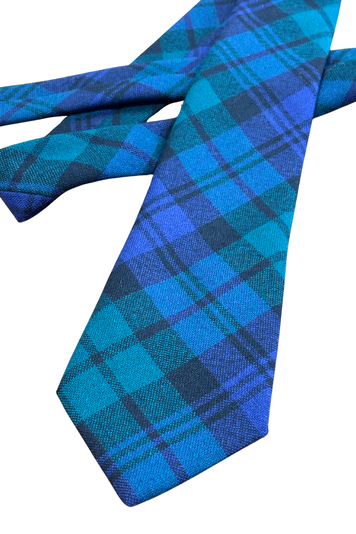 Scottish made pure new wool tartan tie