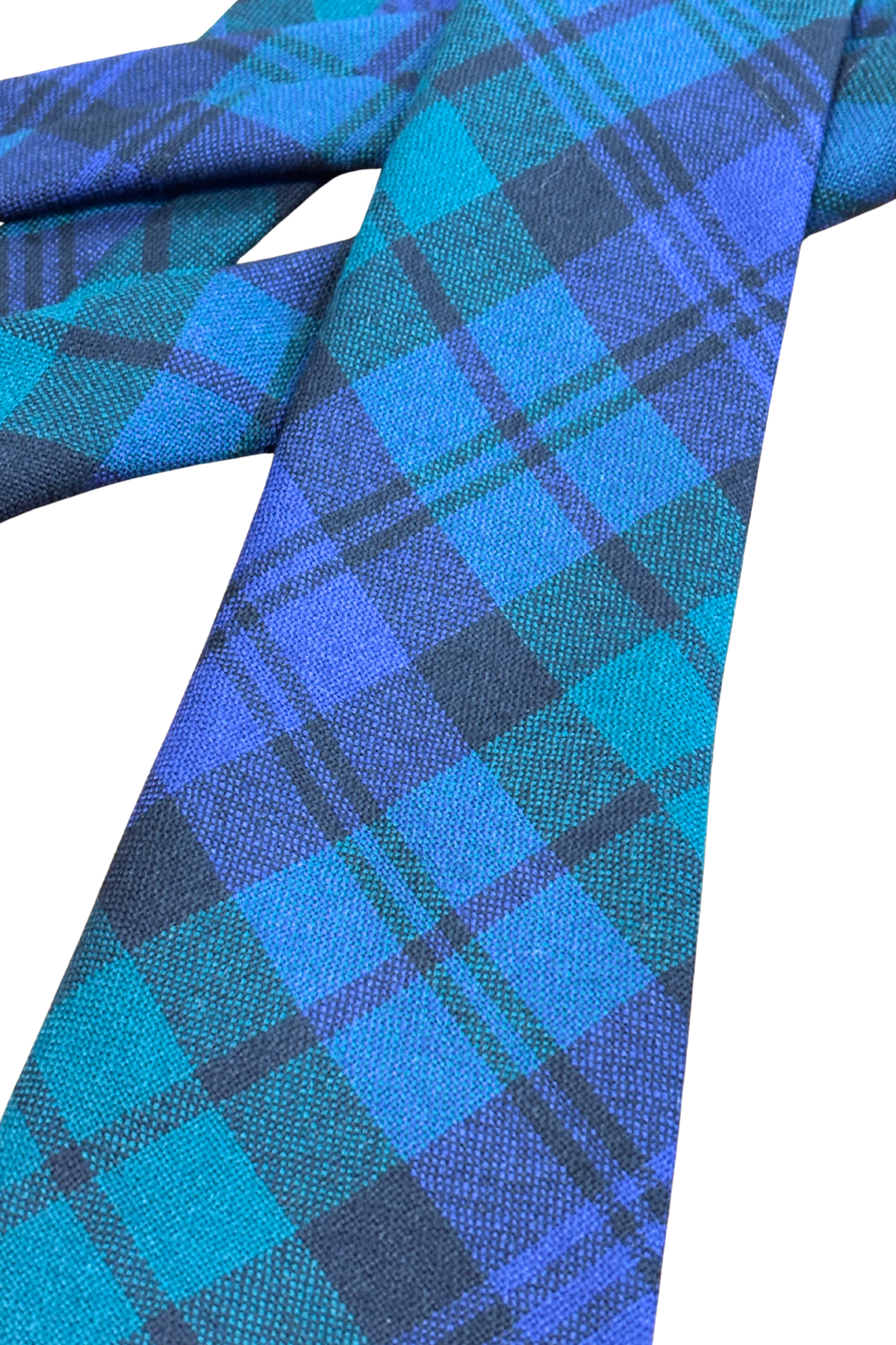 Scottish made pure new wool tartan tie