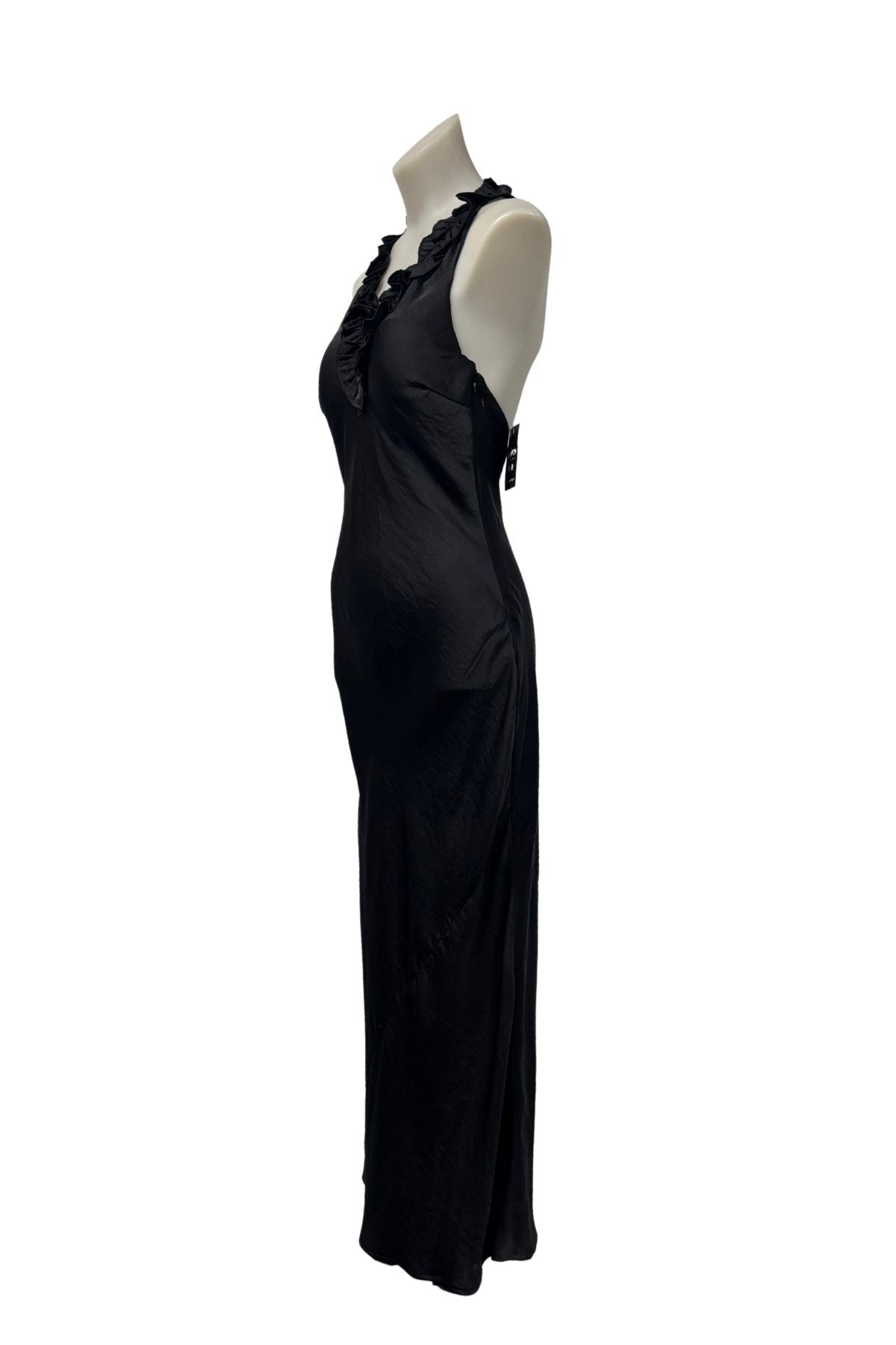 Ruby satin maxi dress, 8
