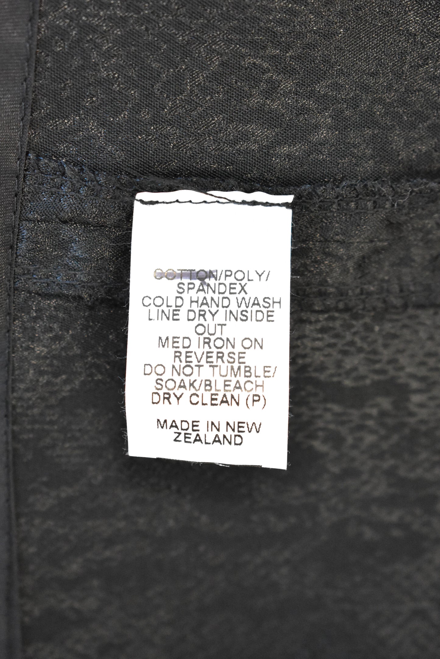 NZ made black blazer, M