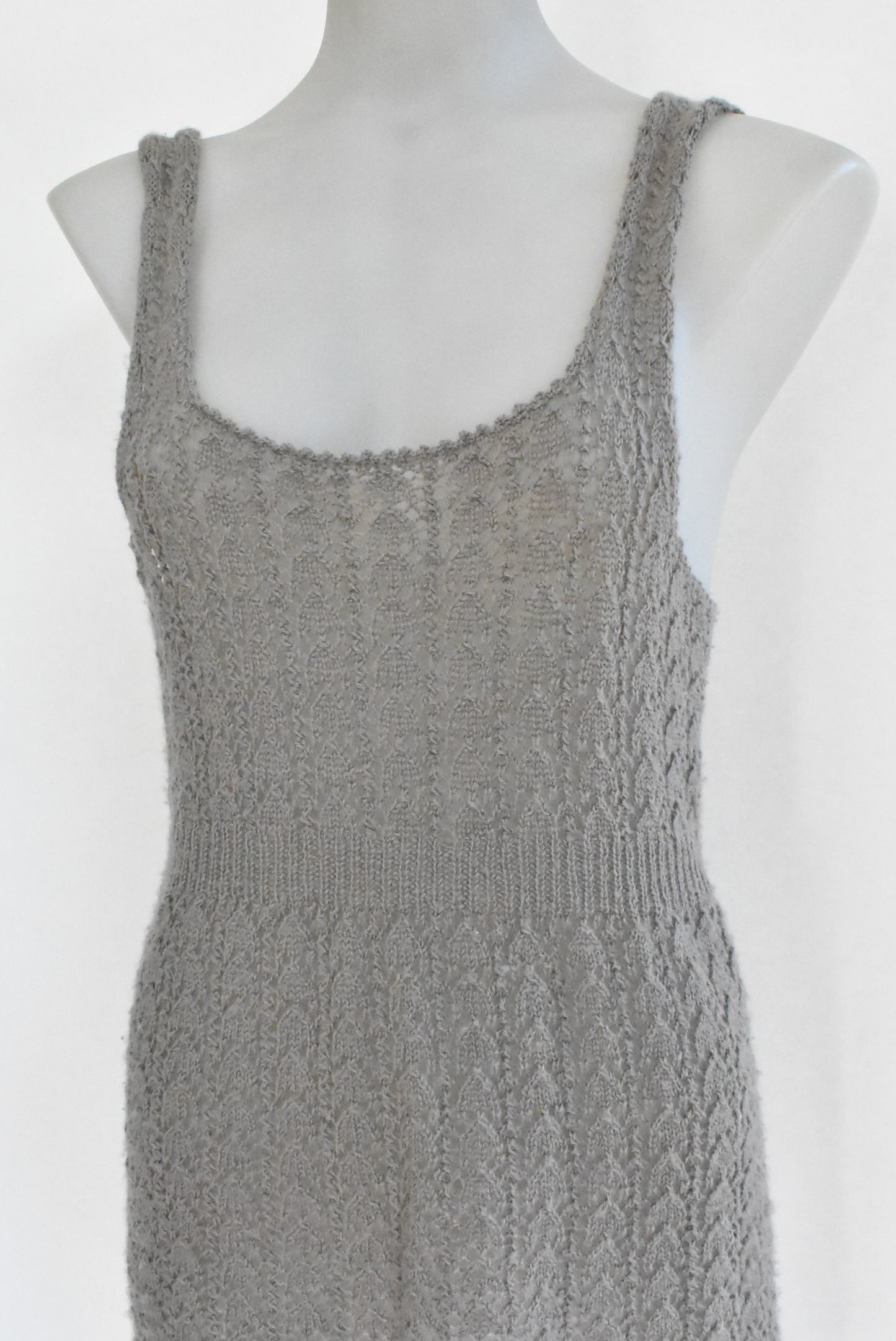 Lace knit singlet, S
