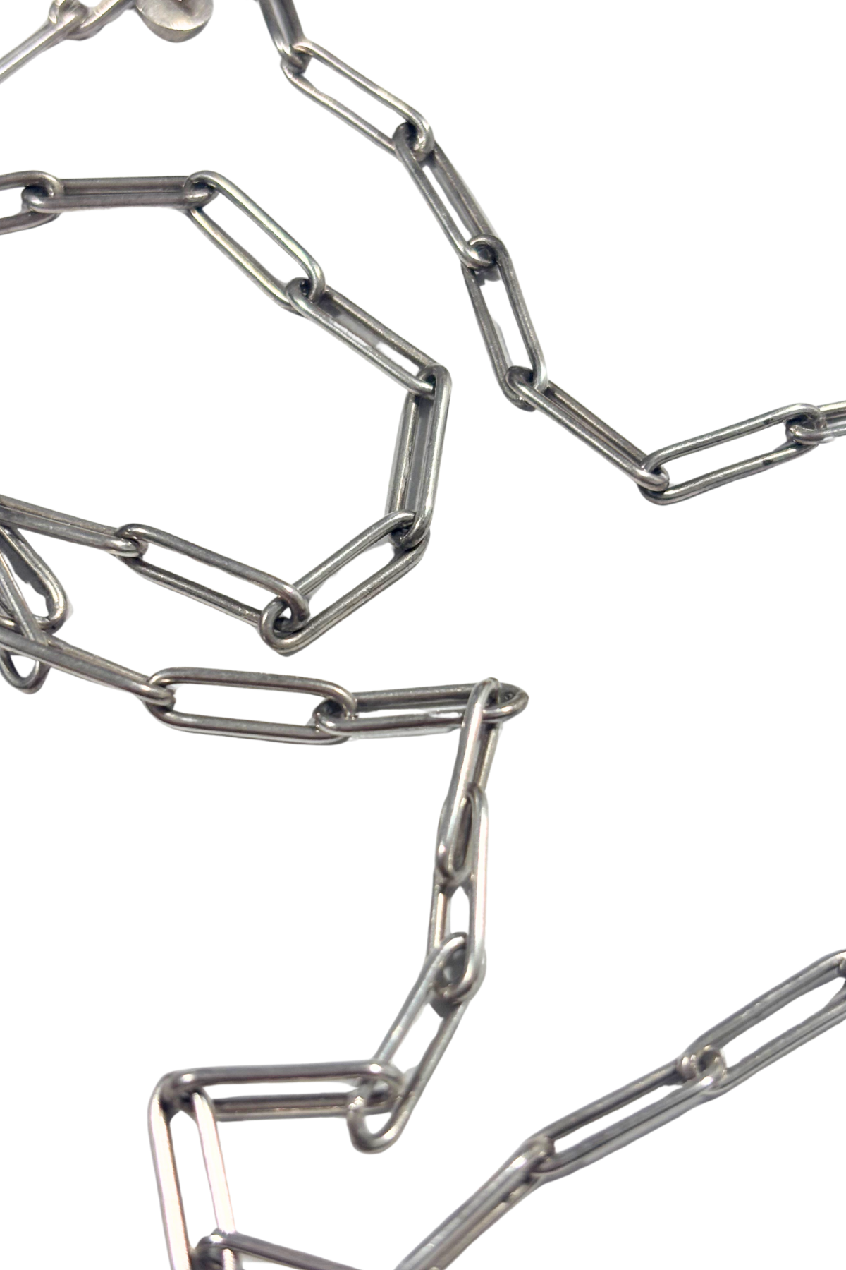 925 Silver chain link necklace