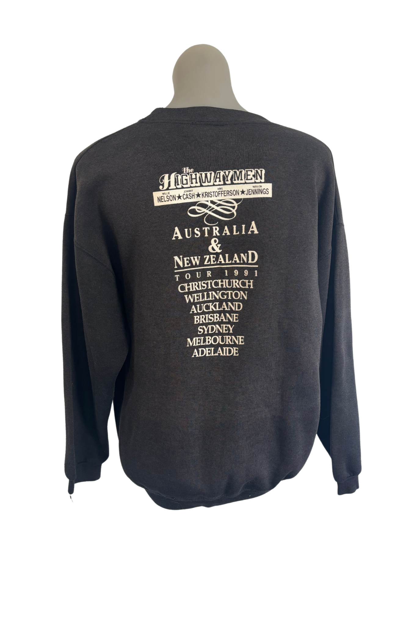 The Highway men 1991 NZ + Aus tour merch, L