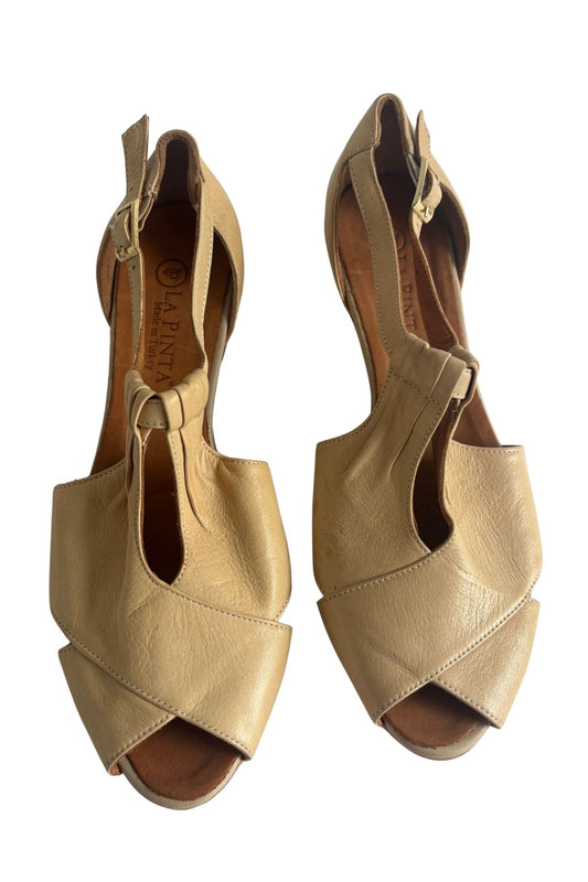 La Pinta leather sandals, 39