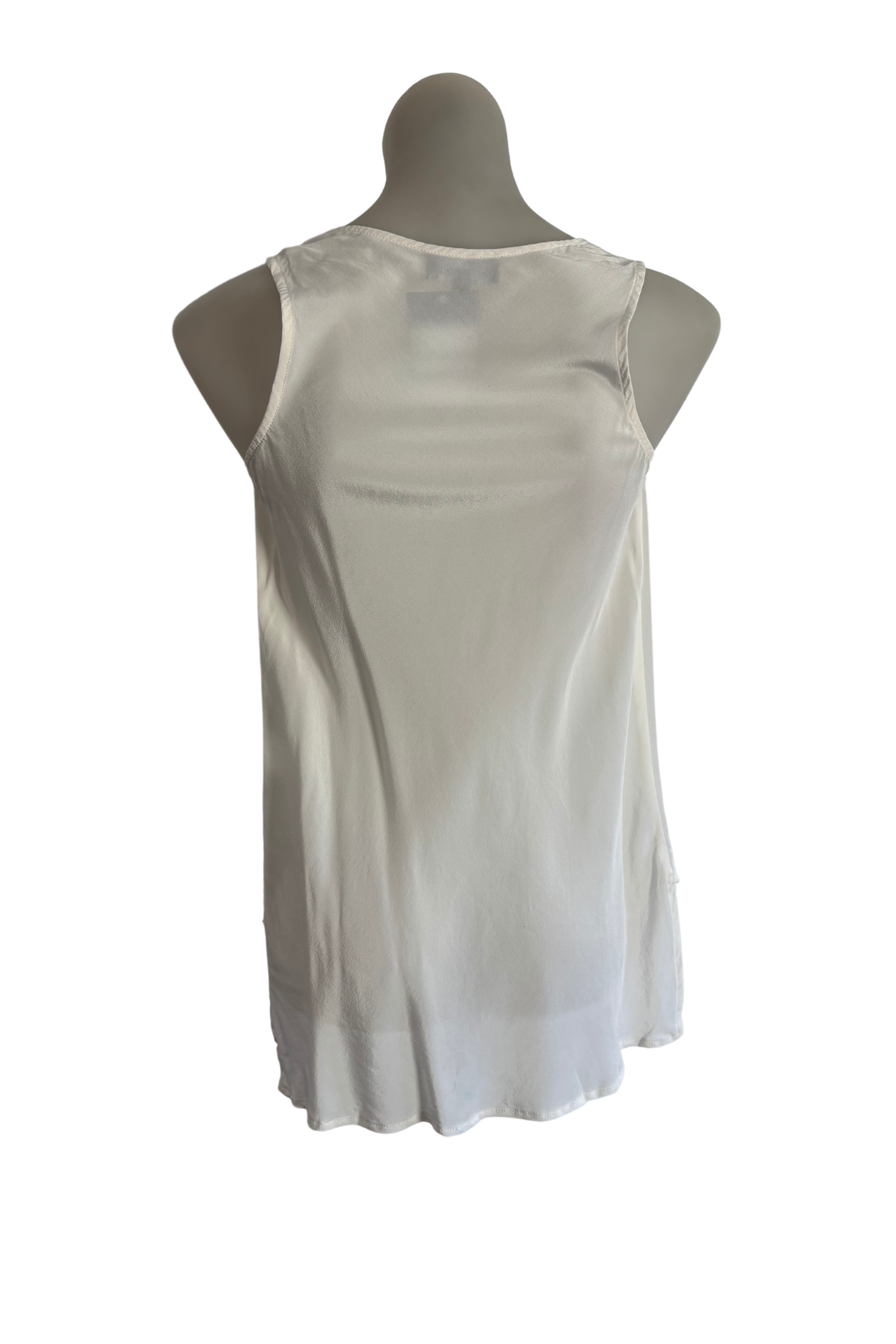 Deval NZ made silk cowl neck blouse, S