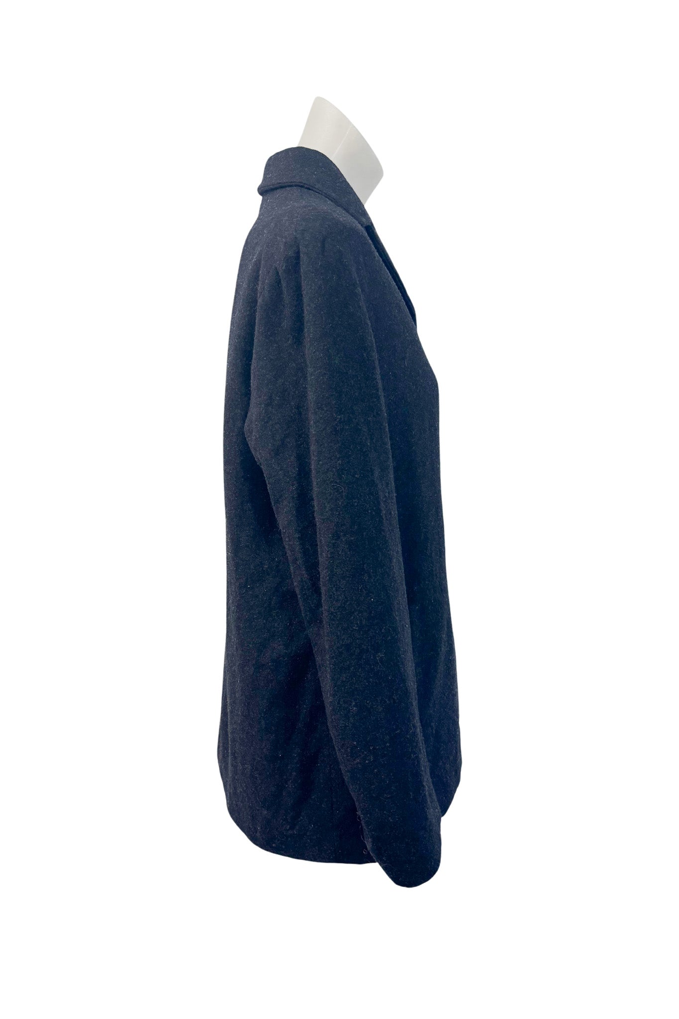 Capture Ezibuy black wool coat, 12