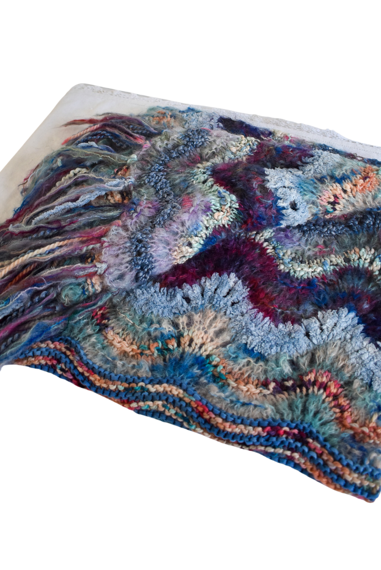 Handmade funky scarf
