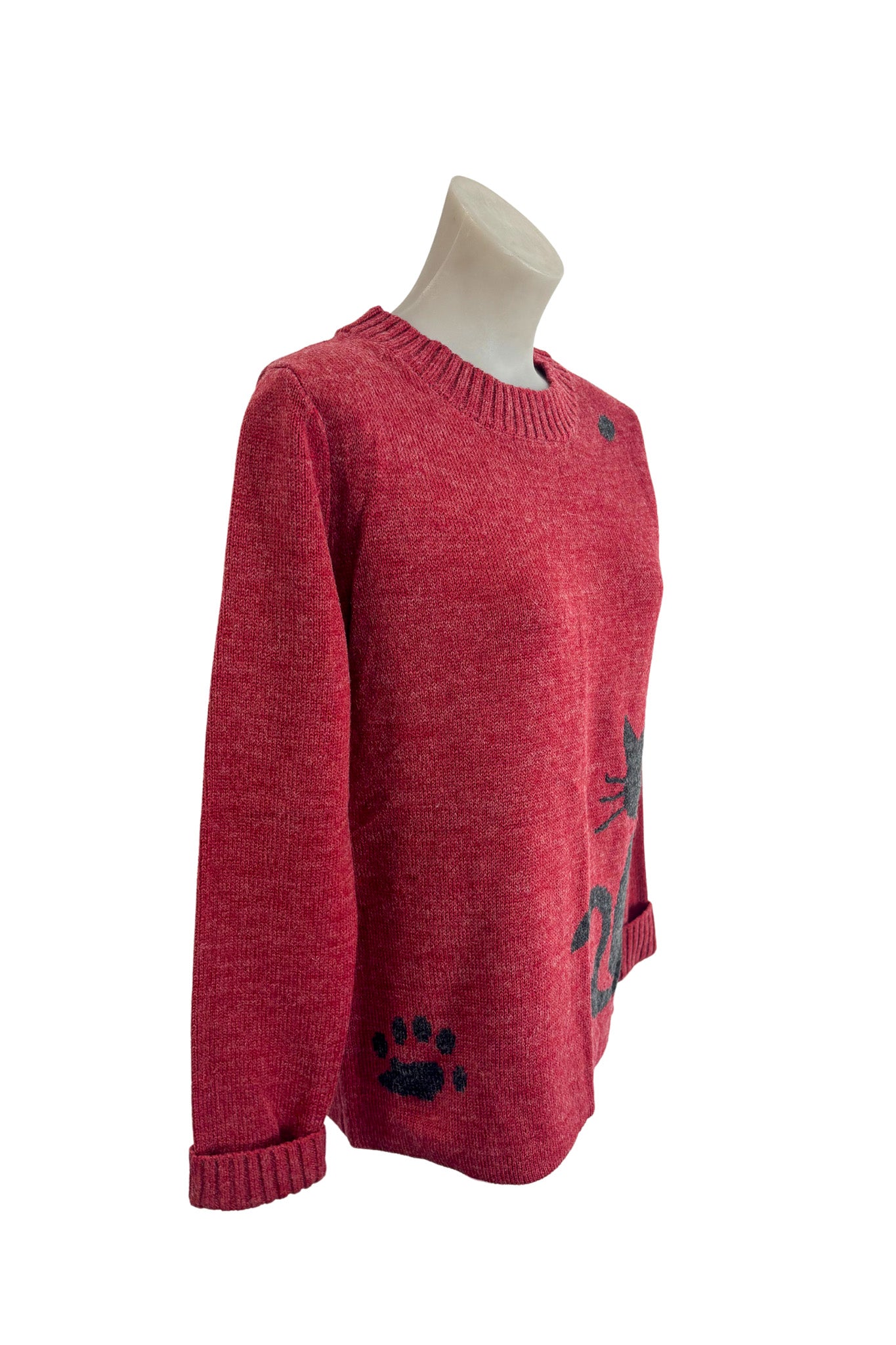 Joe Browns kitty cat sweater, 10