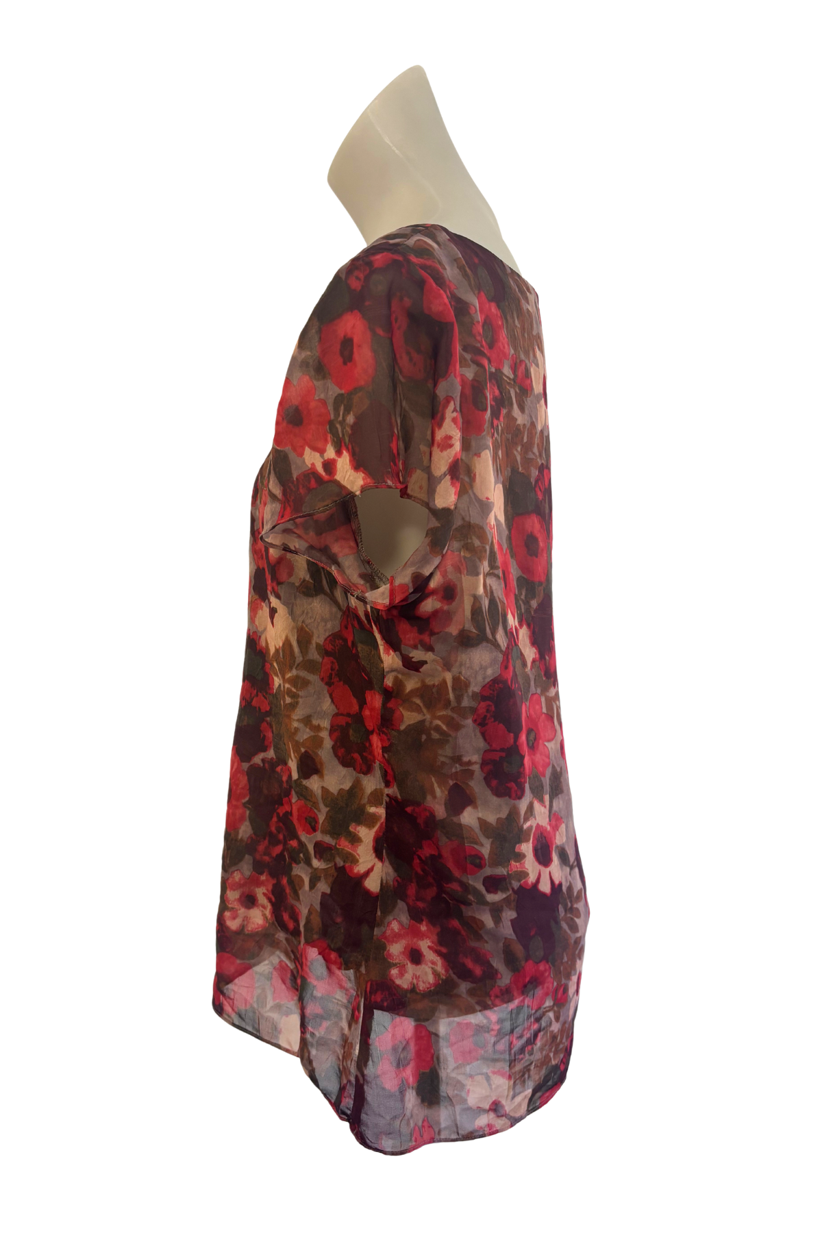 Wild South NZ made ink blot blouse, 14