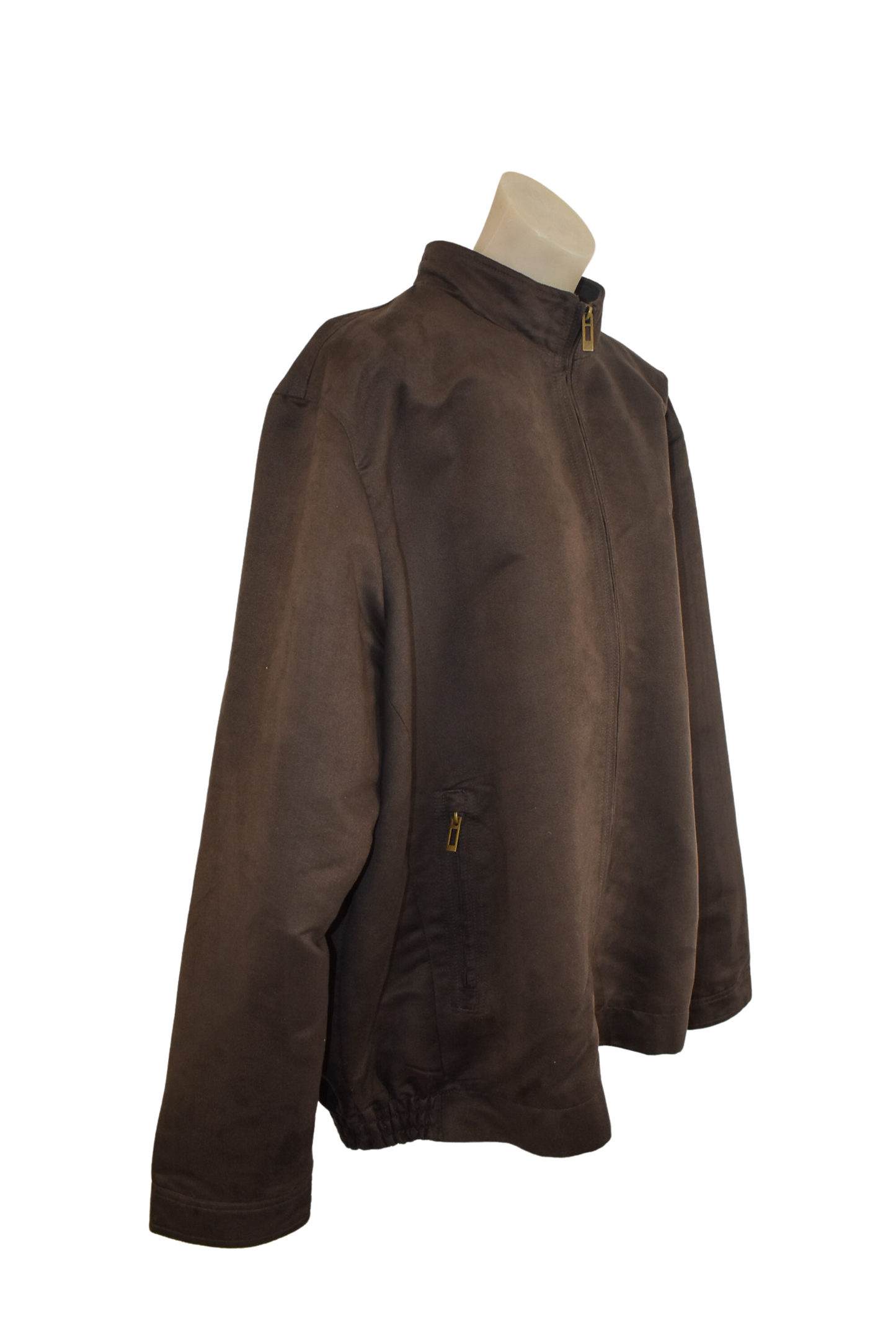 Logan Yachting faux suede bomber jacket, XL