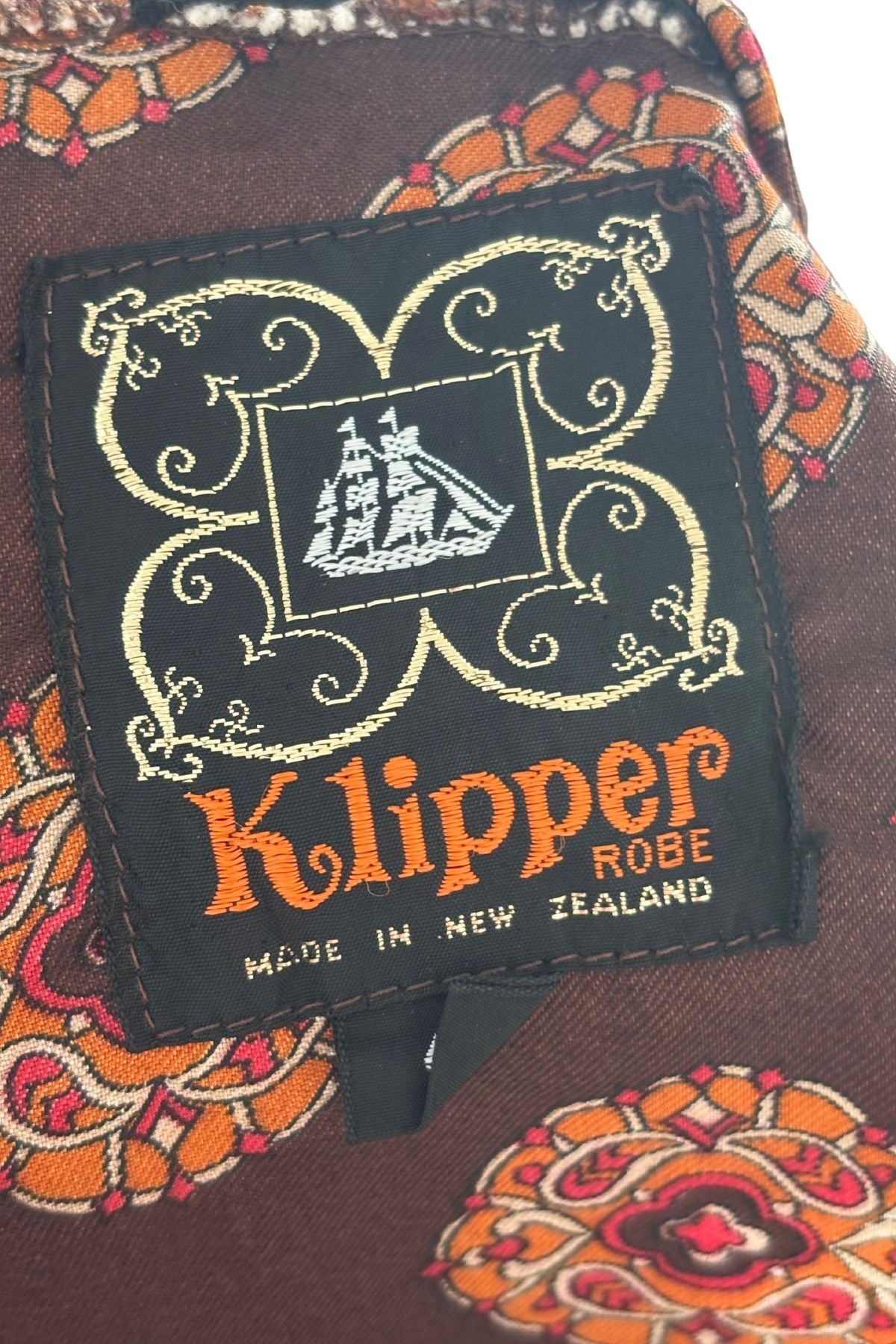 1950's Klipper NZ made robe, OSFM