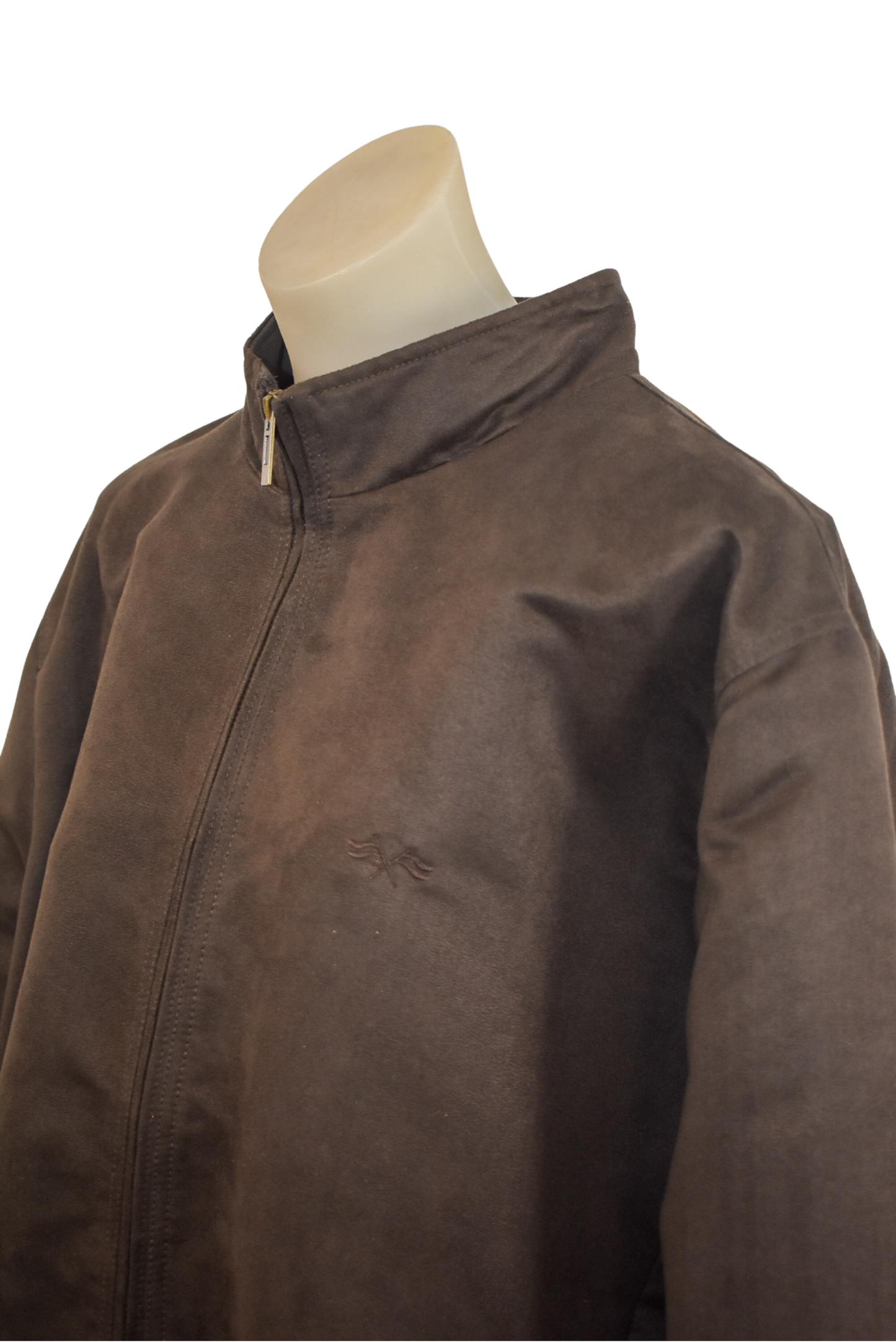 Logan Yachting faux suede bomber jacket, XL