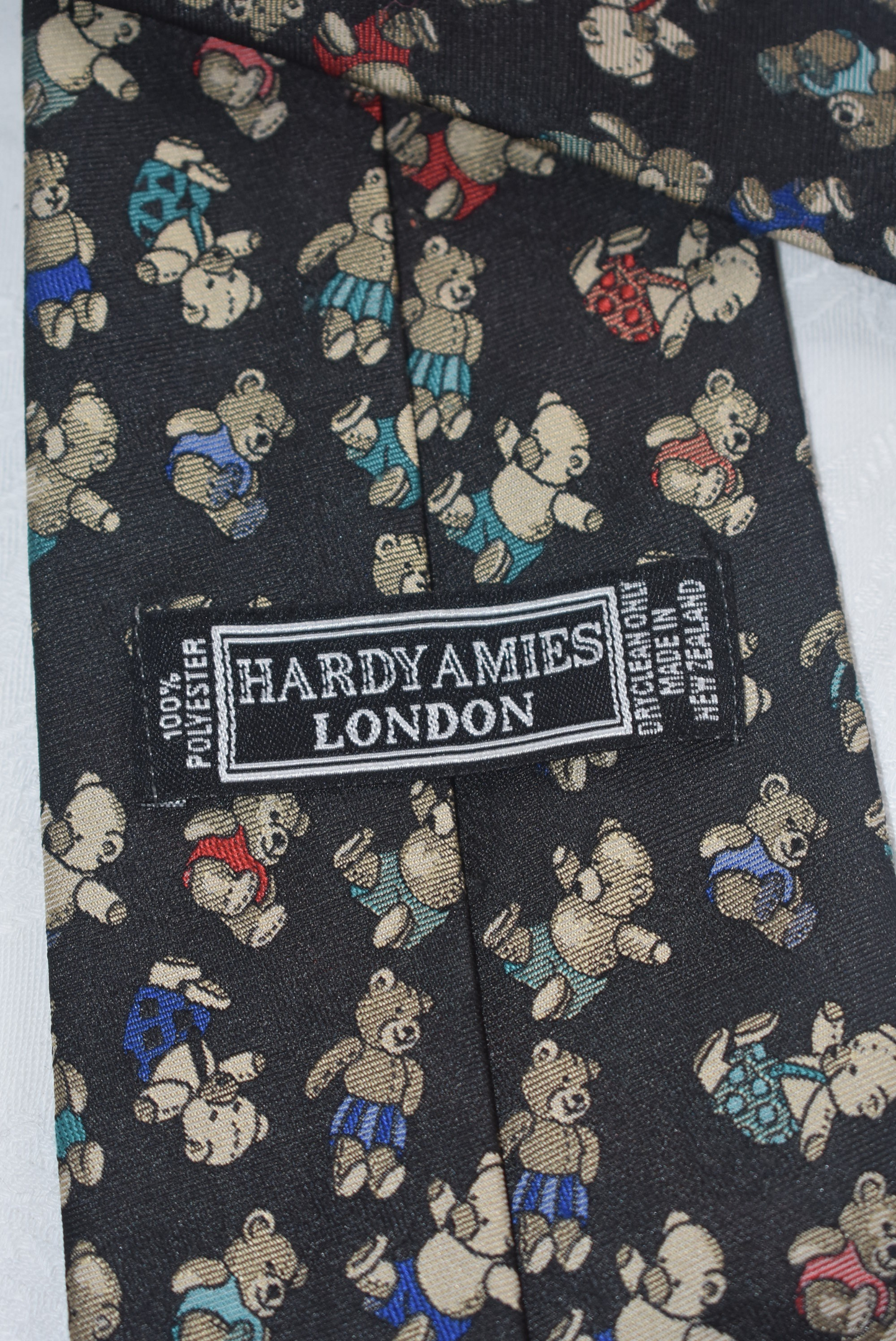 Vintage NZ made teddy bear tie