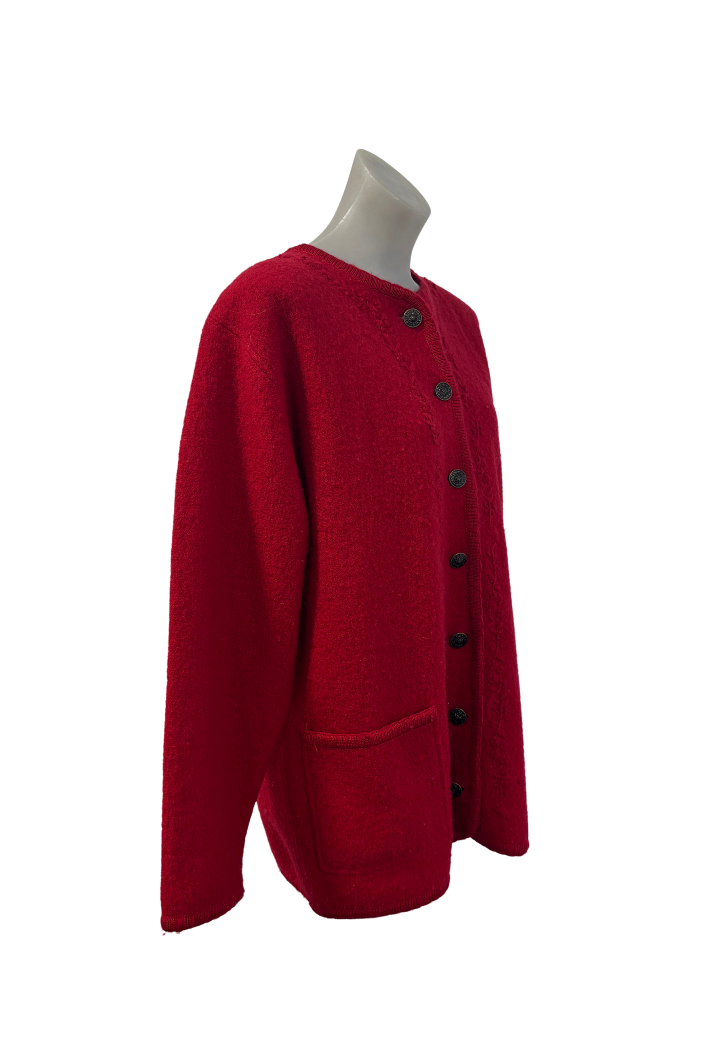 Chelsea 100% wool cardigan, M