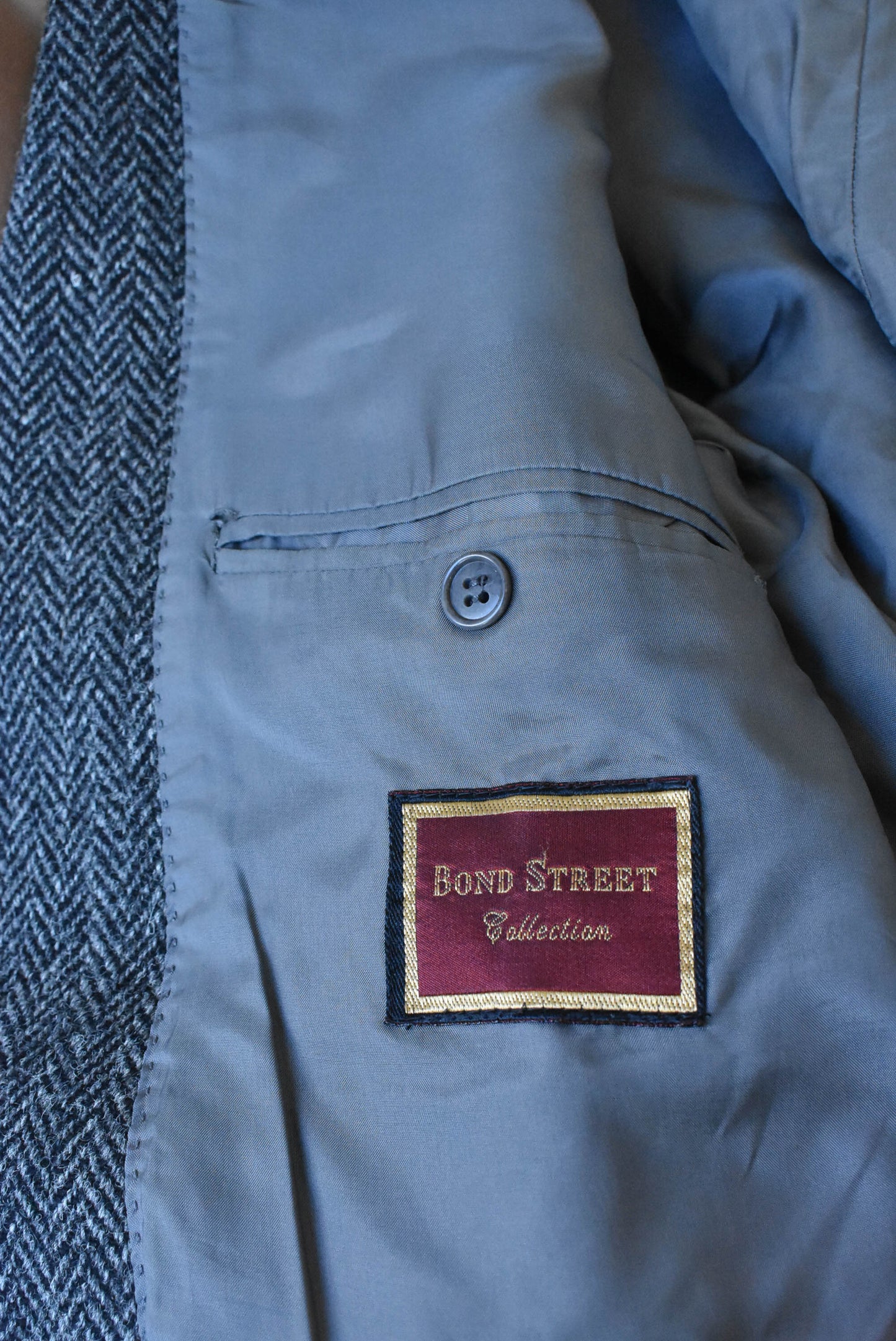 Harris Tweed Jacket Mens Size 116R