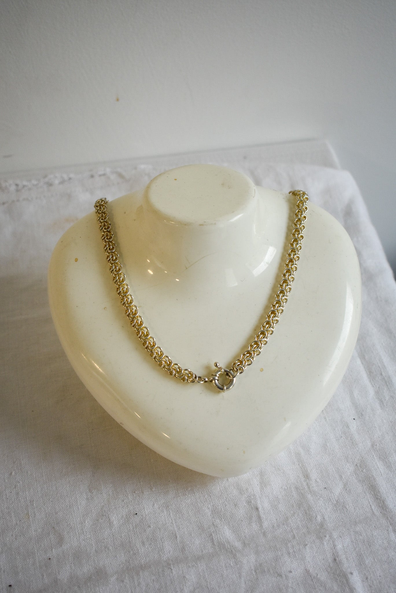 Beautifully made chunky chain necklace