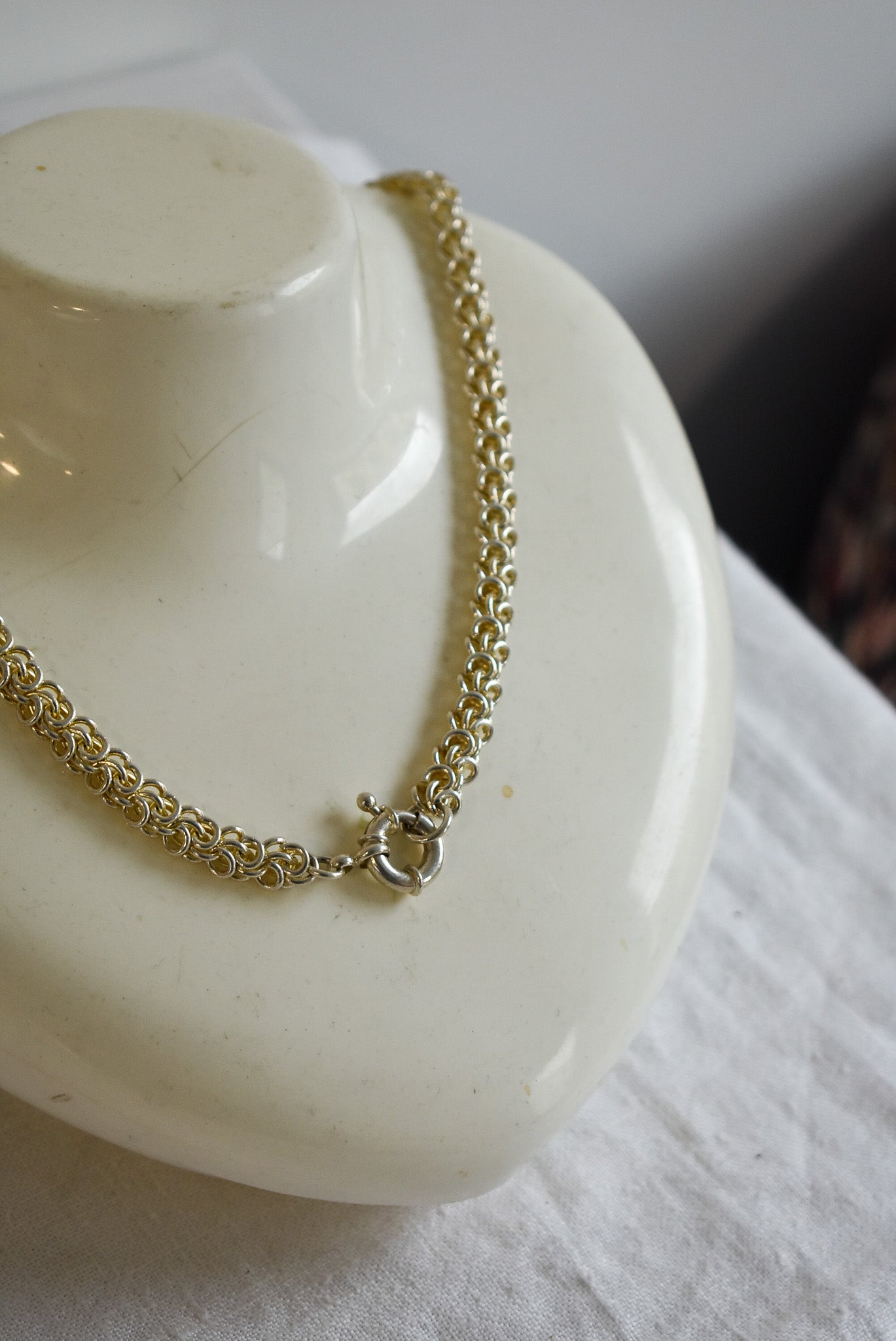 Beautifully made chunky chain necklace