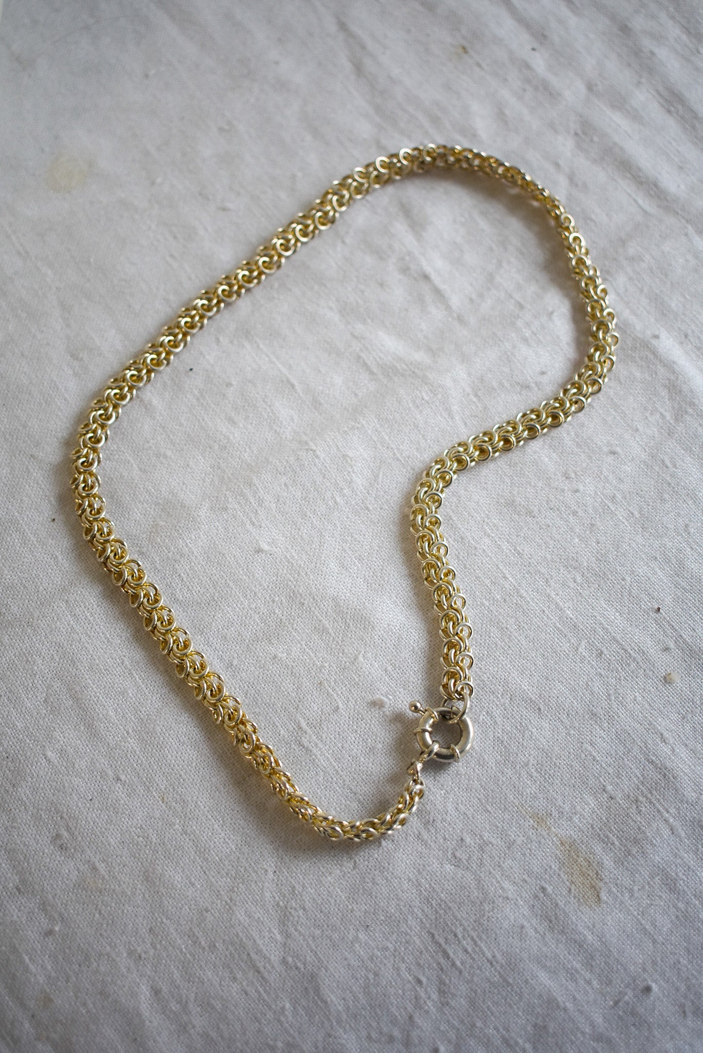 Beautifully made chunky chain necklace