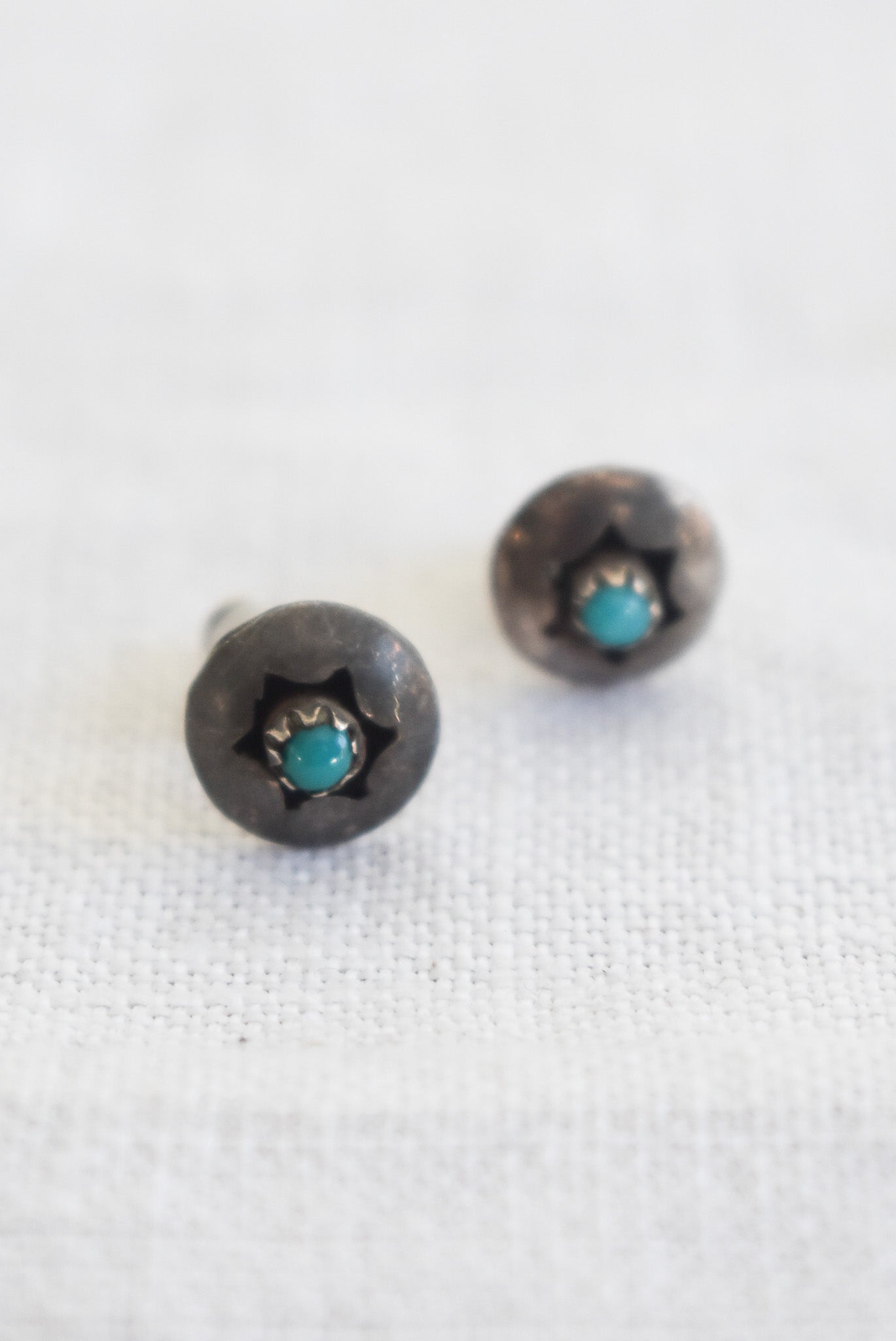 Silver star studs