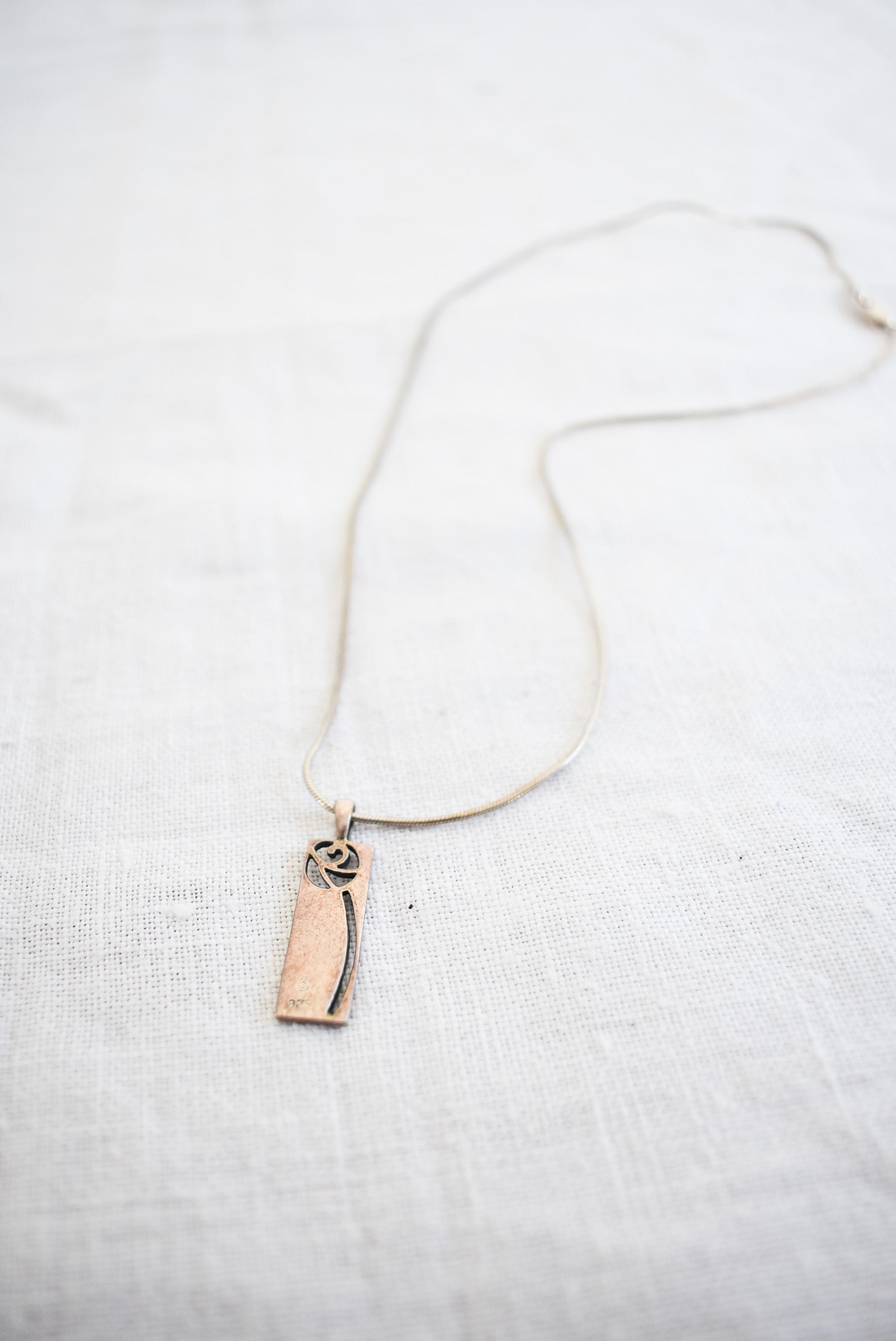 925 Snake chain necklace