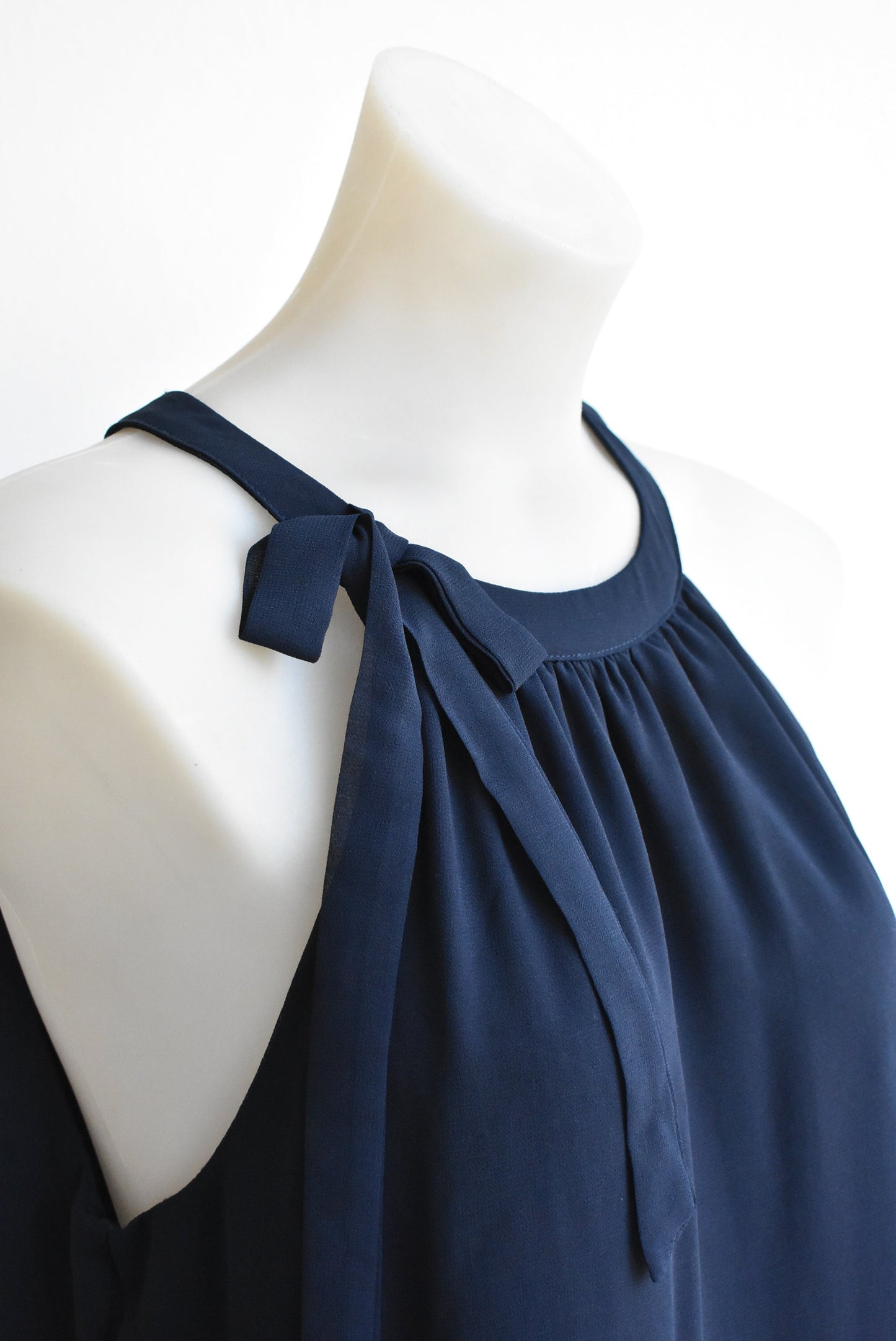 NafNaf blue sleeveless dress, size M