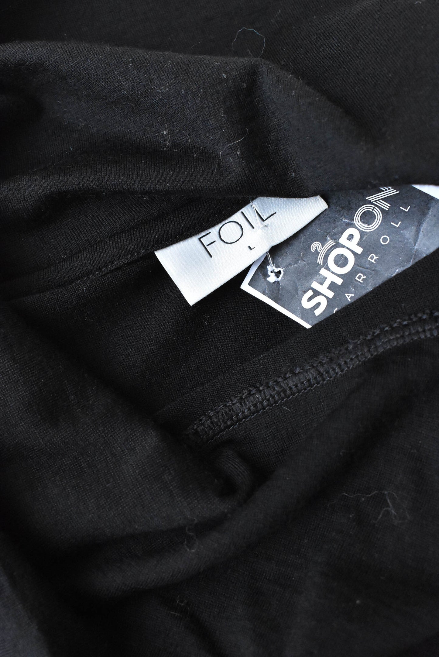 Foil Merino top-Sz L