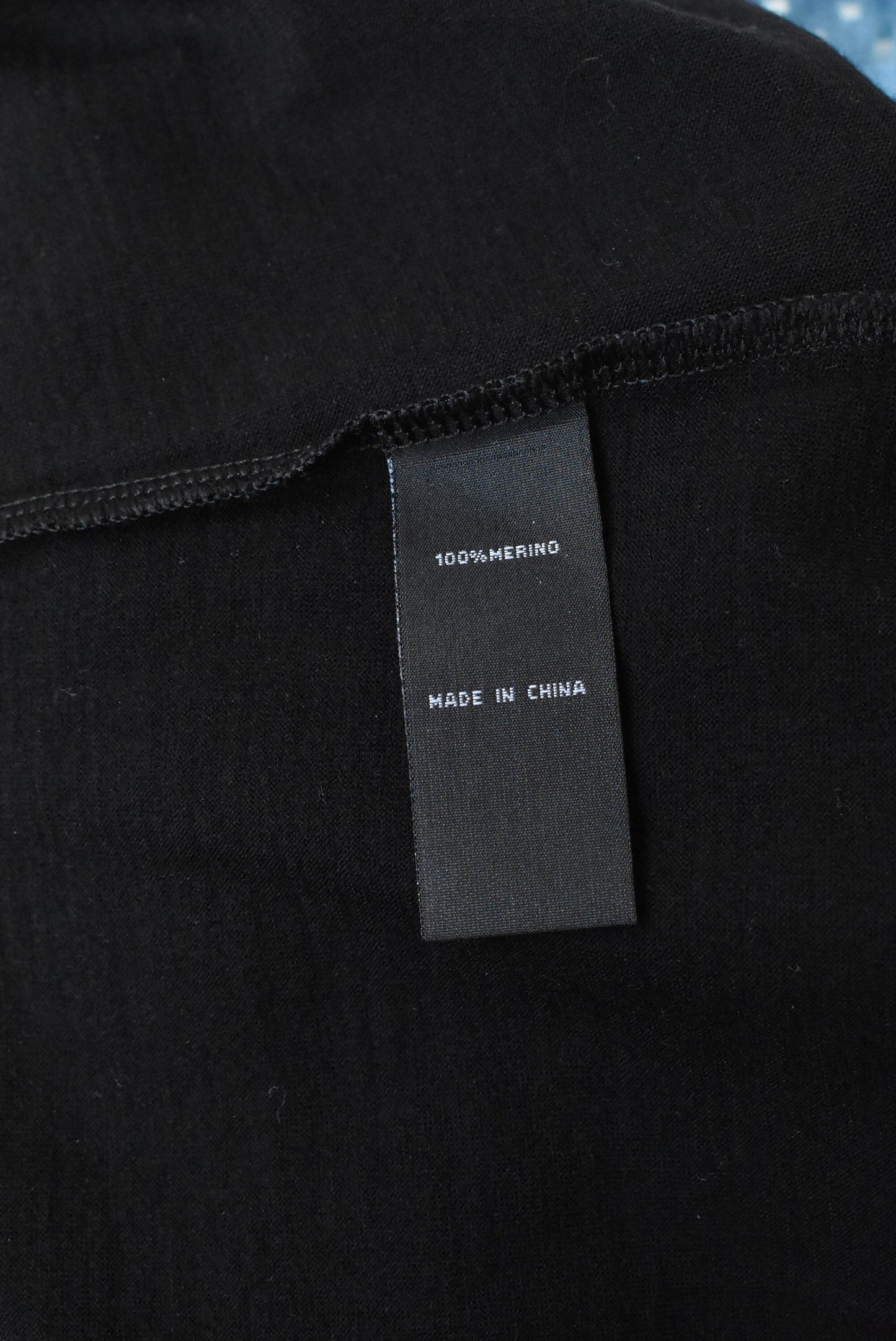 Foil Merino top-Sz L