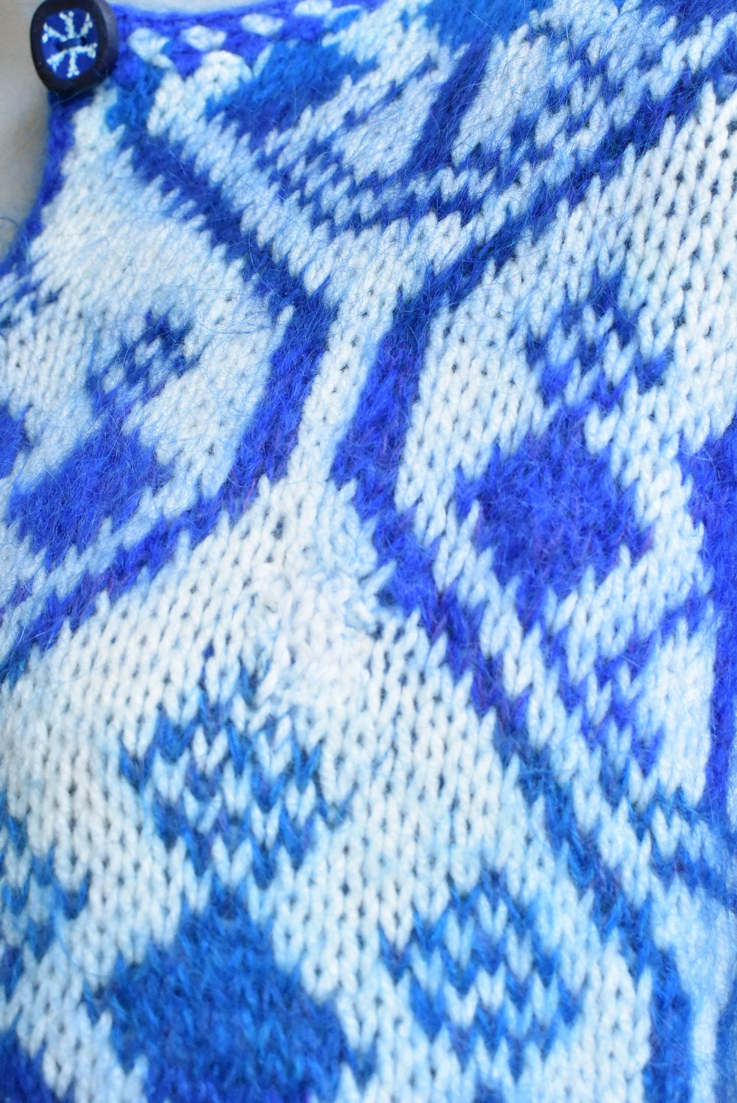 Fairisle knit jumper, Made in Alexandra NZ