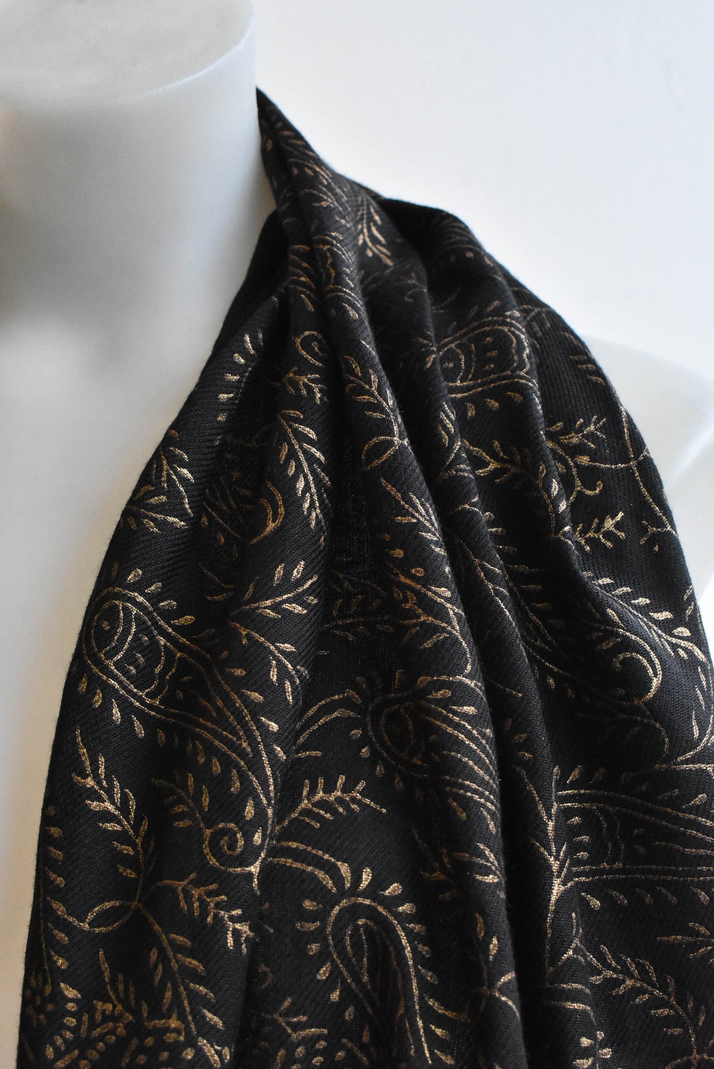 Brown and Gold Scarf