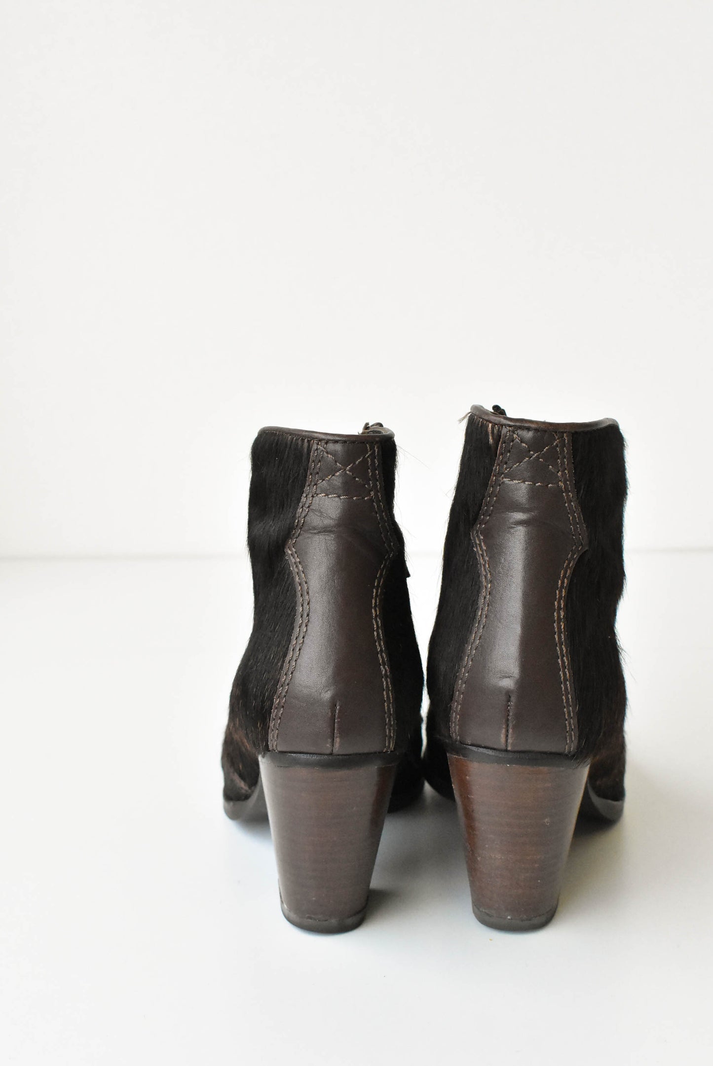 Vanilla Moon pony hair ankle boots Size 36