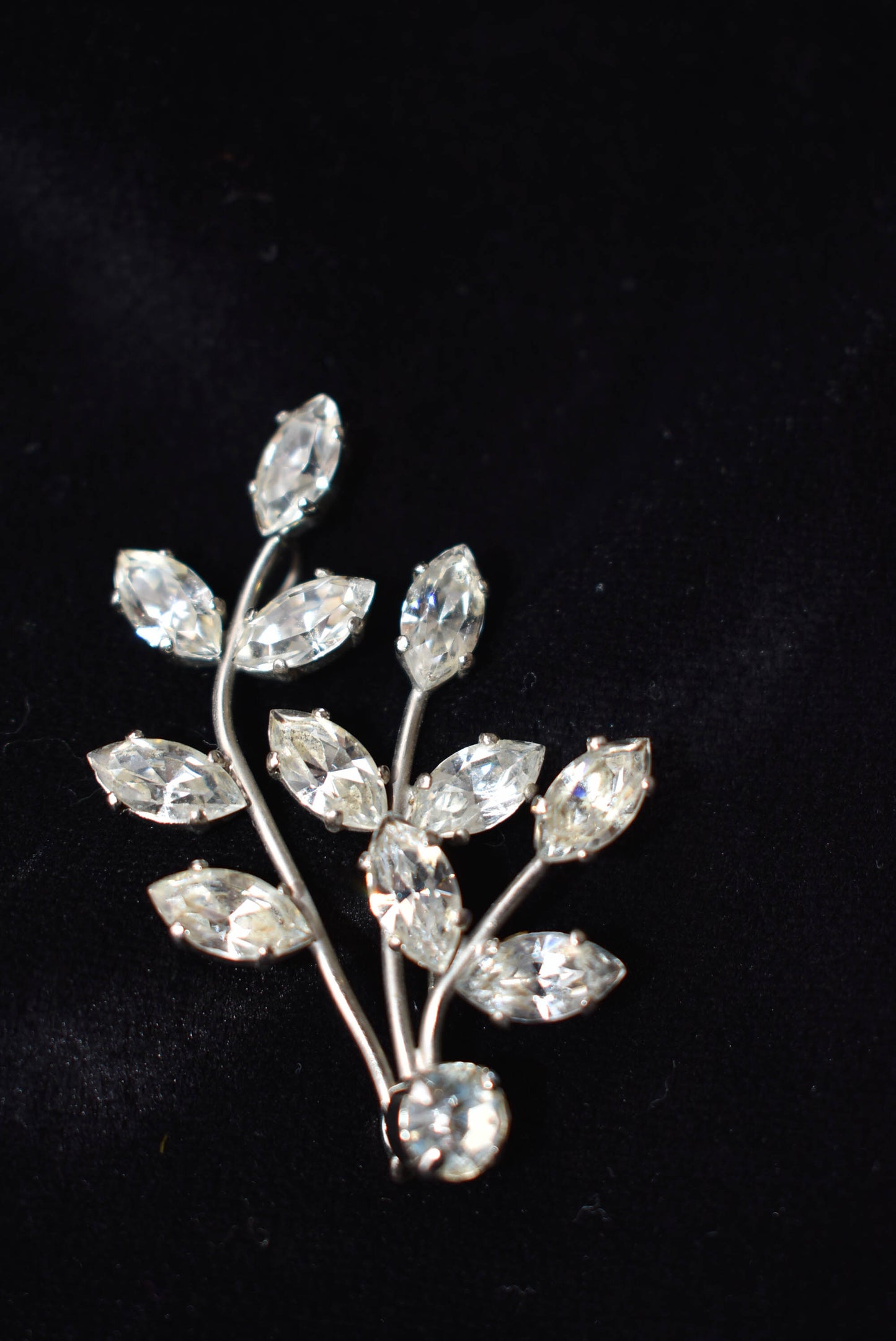 Diamante brooch