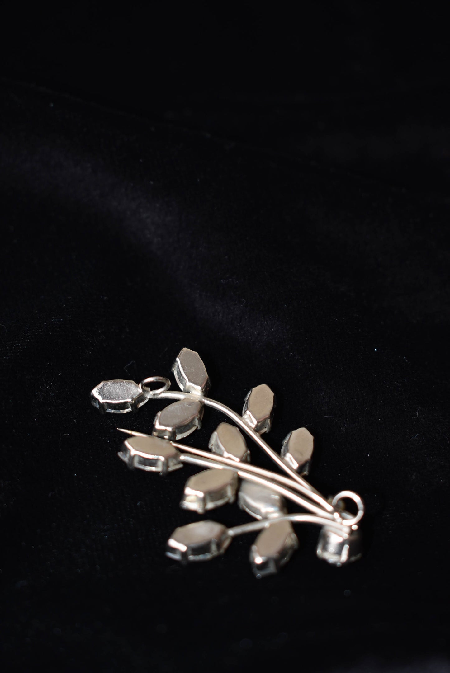 Diamante brooch