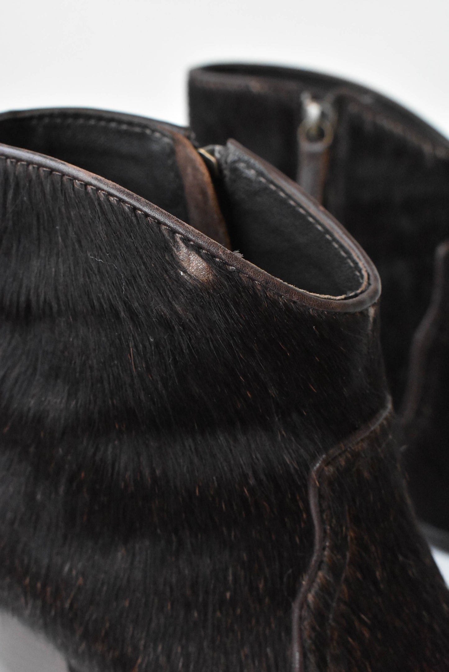 Vanilla Moon pony hair ankle boots Size 36