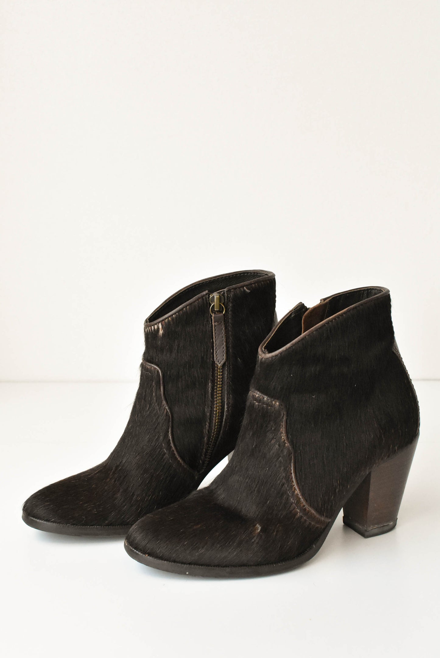 Vanilla Moon pony hair ankle boots Size 36
