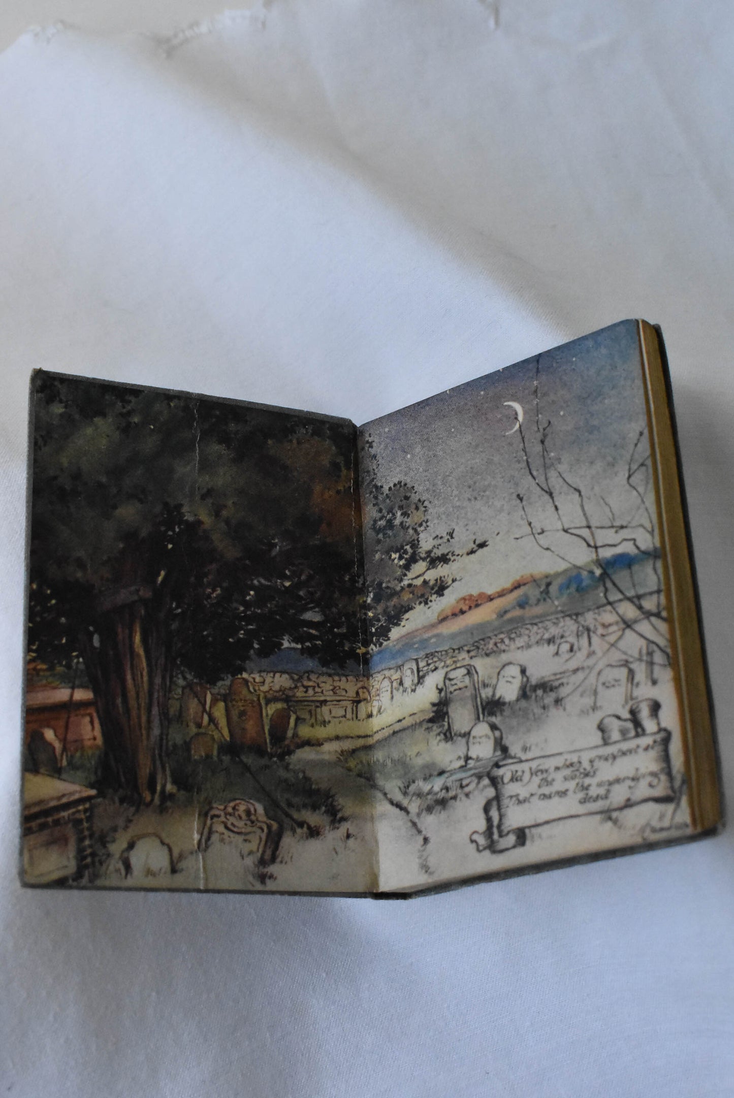 Tennyson's In Memoriam 1911 gilt-edged chapbook