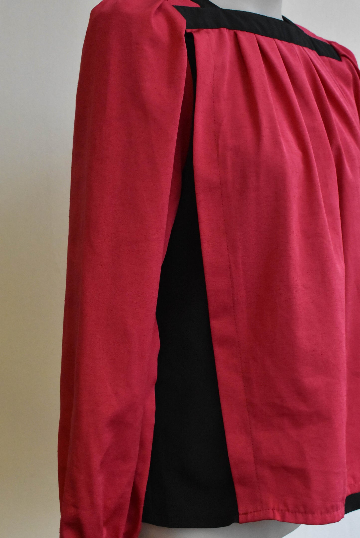 Peppertree sport red and black blouse
