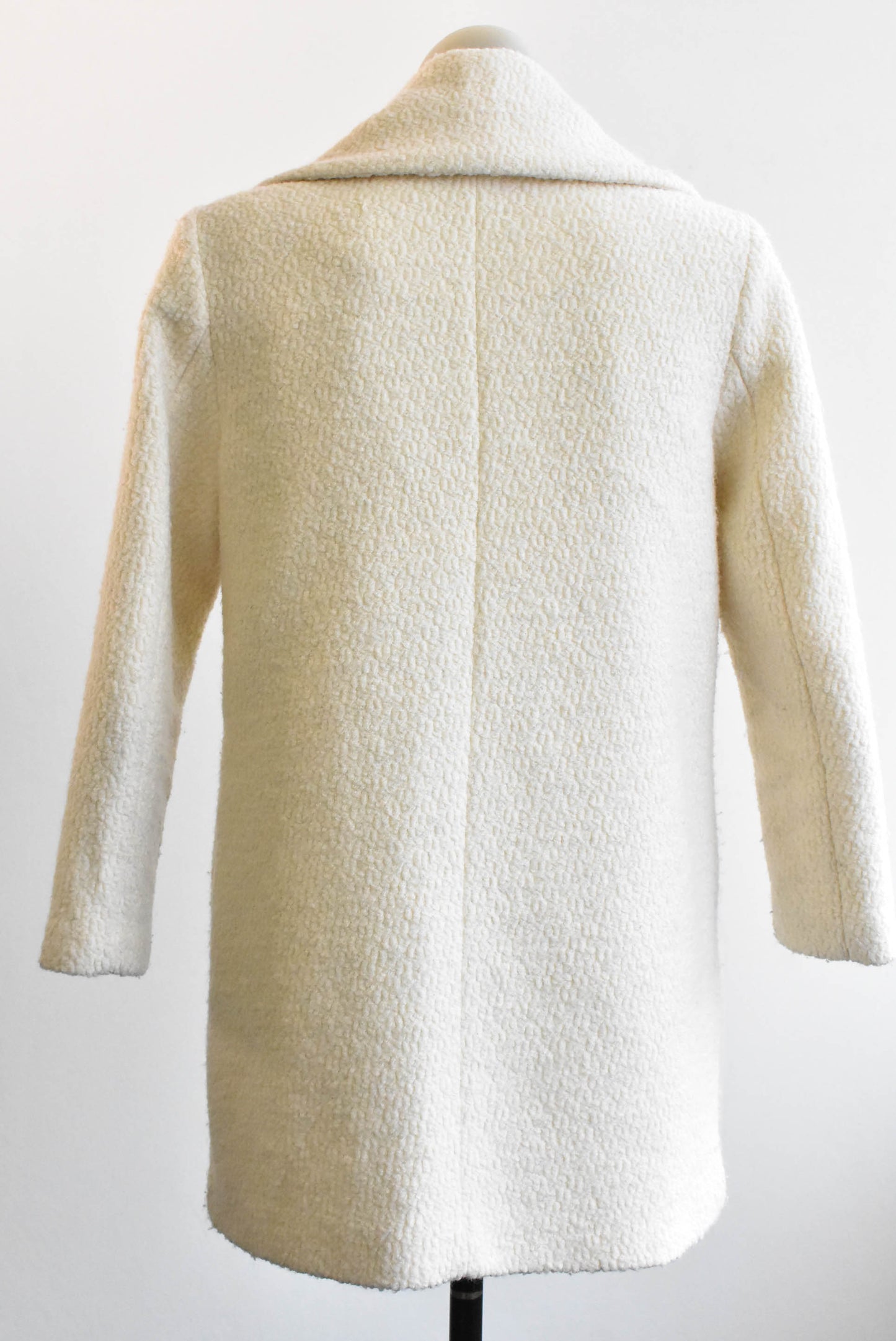 Ruby vanilla wool-blend jacket, size 10